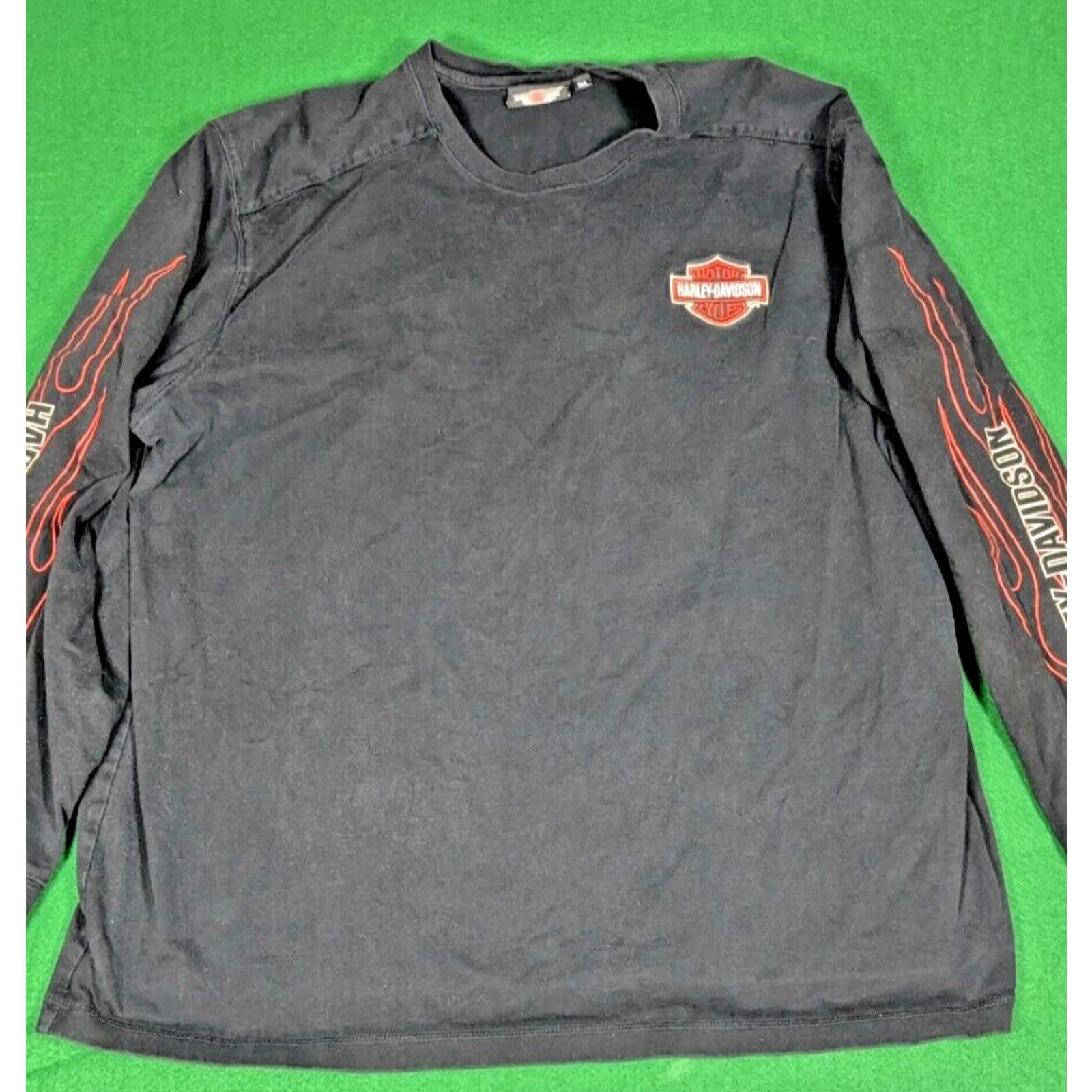 Harley Davidson Embroidered Black 3XL