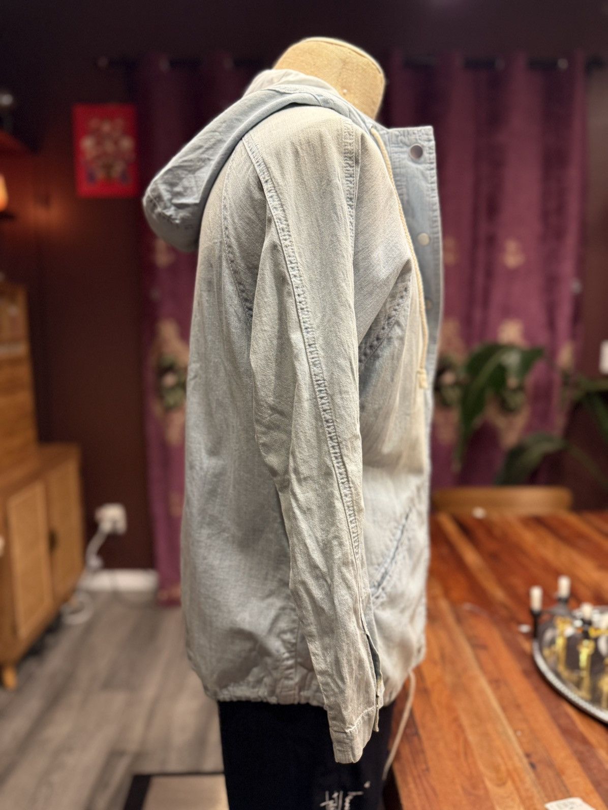 Other Lightweight Denim Hooded Jacket – Effortless Everyday Style Size US M / EU 48-50 / 2 - 6 Thumbnail
