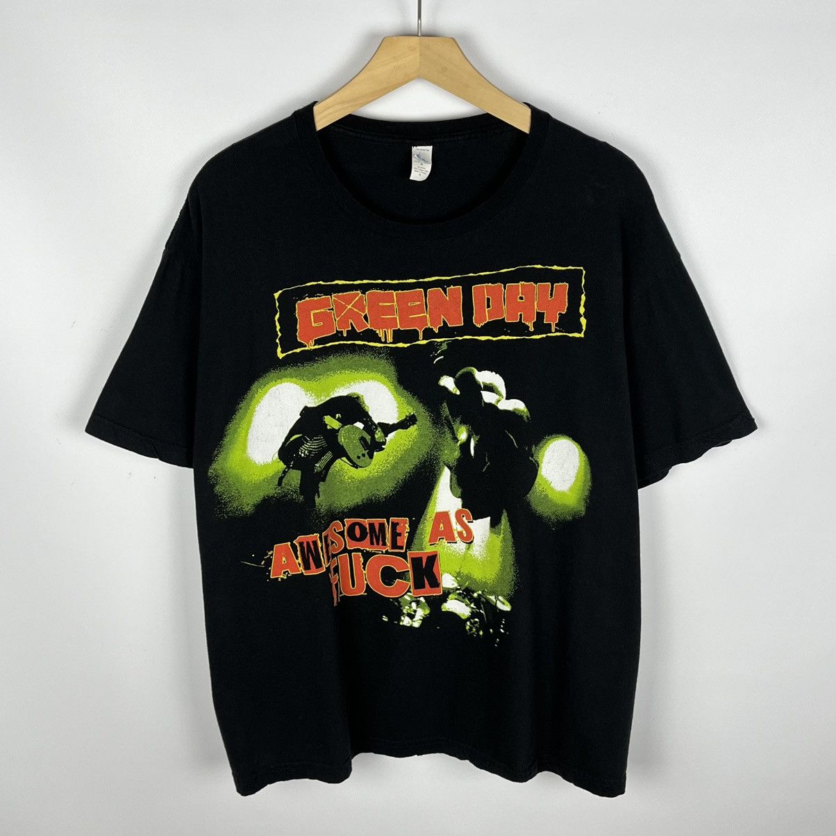 Band Tees Vintage Green Day awesome as fuck rock band tee 90’s Size US L / EU 52-54 / 3 - 1 Thumbnail