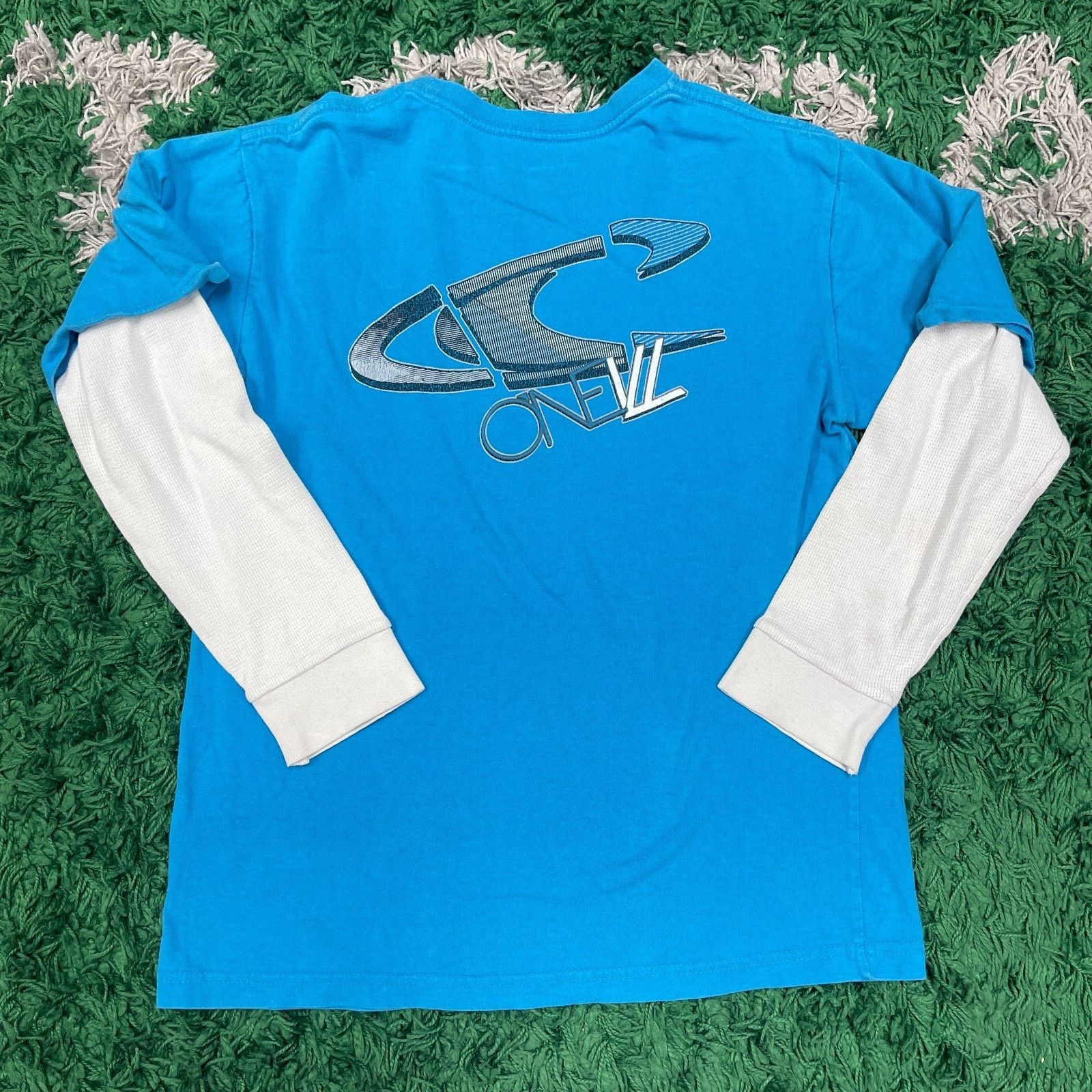 O'Neill Vintage Y2K O'Neill Surf Wear Blue Long Sleeve Boys Large Size US S / EU 44-46 / 1 - 5 Thumbnail