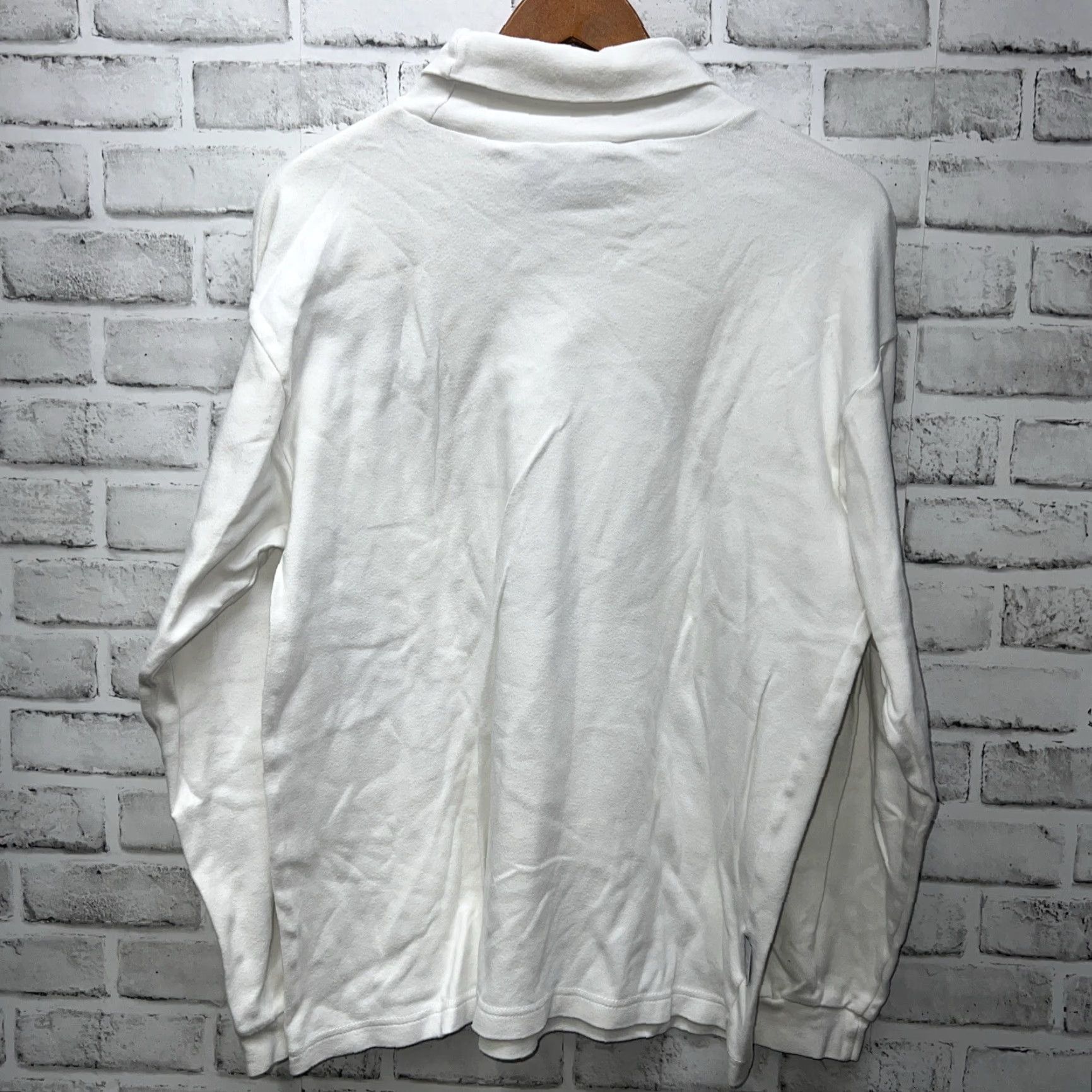 CO VTG Acme Clothing Co Marvin Martian White Turtle Meck Shirt Mens Size L Size US L / EU 52-54 / 3 - 5 Thumbnail