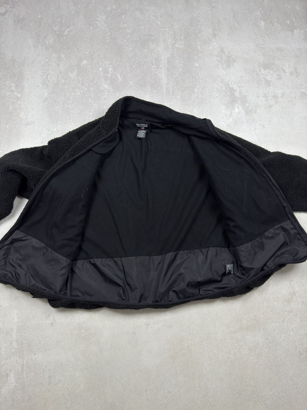 Polo Ralph Lauren Vintage Polo Jeans CO. Ralph Lauren Teddy Fleece Jacket USA Size US L / EU 52-54 / 3 - 15 Thumbnail
