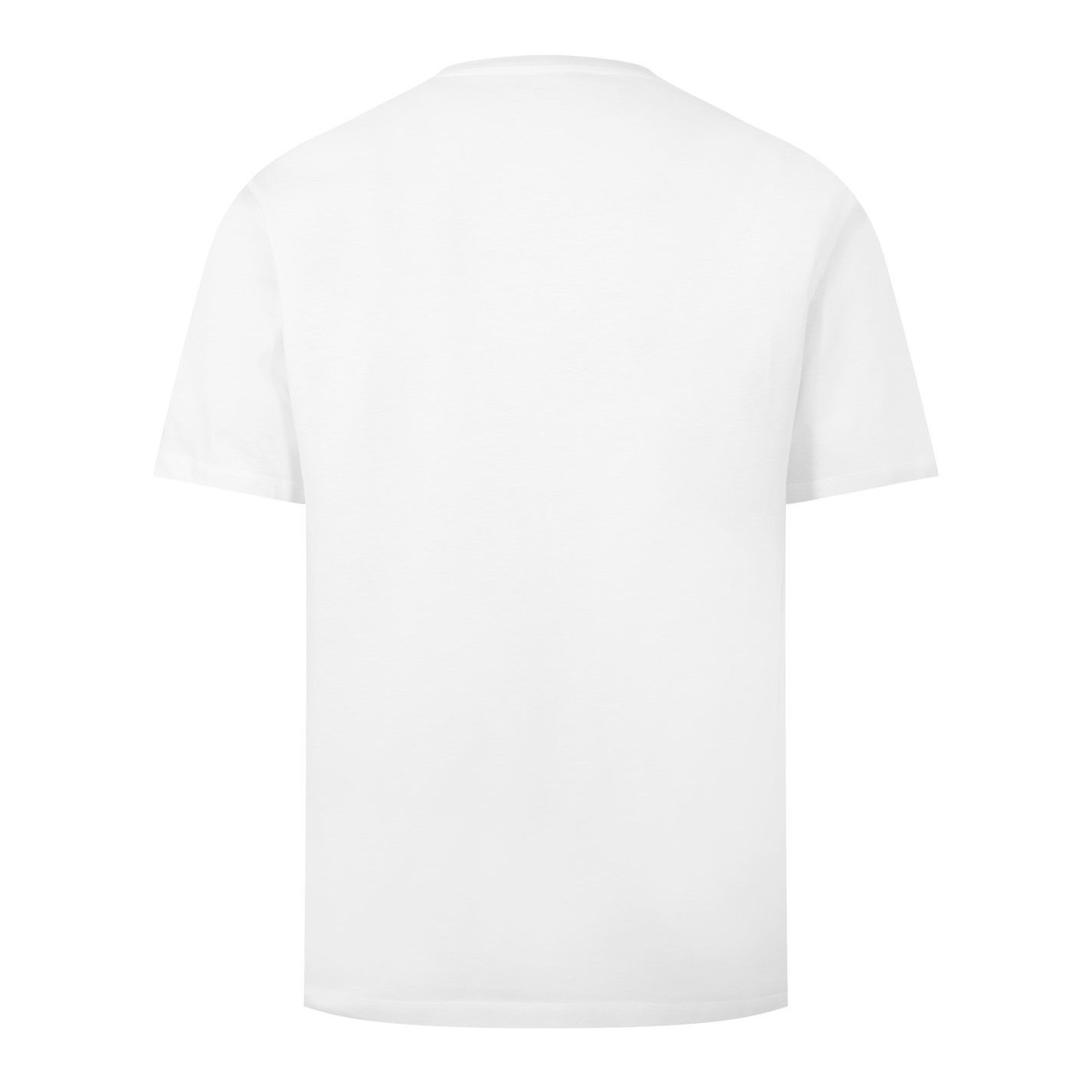 Versace o1g2r1mq0526 Ring Graphic T-Shirt in White Size US M / EU 48-50 / 2 - 2 Thumbnail