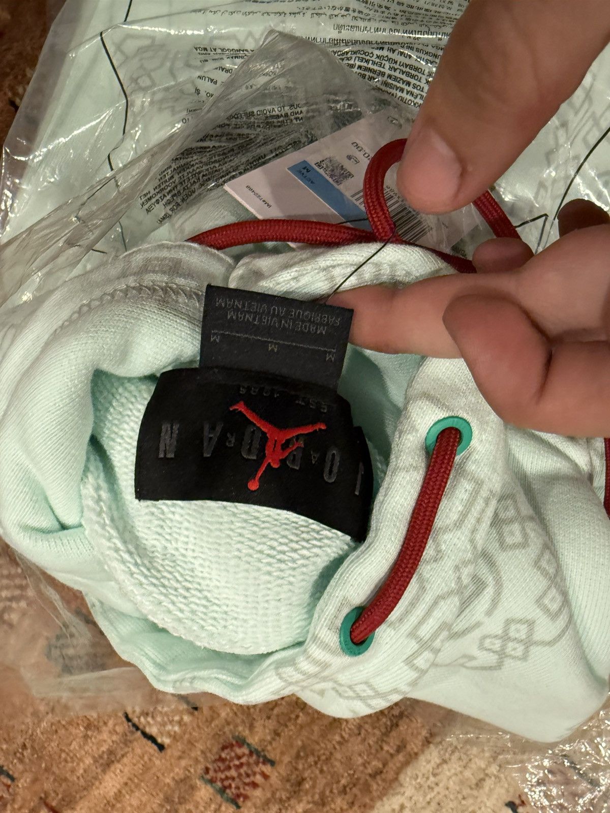 CLOT × Jordan Brand Jordan x Clot Jade Hoodie Size US M / EU 48-50 / 2 - 5 Thumbnail