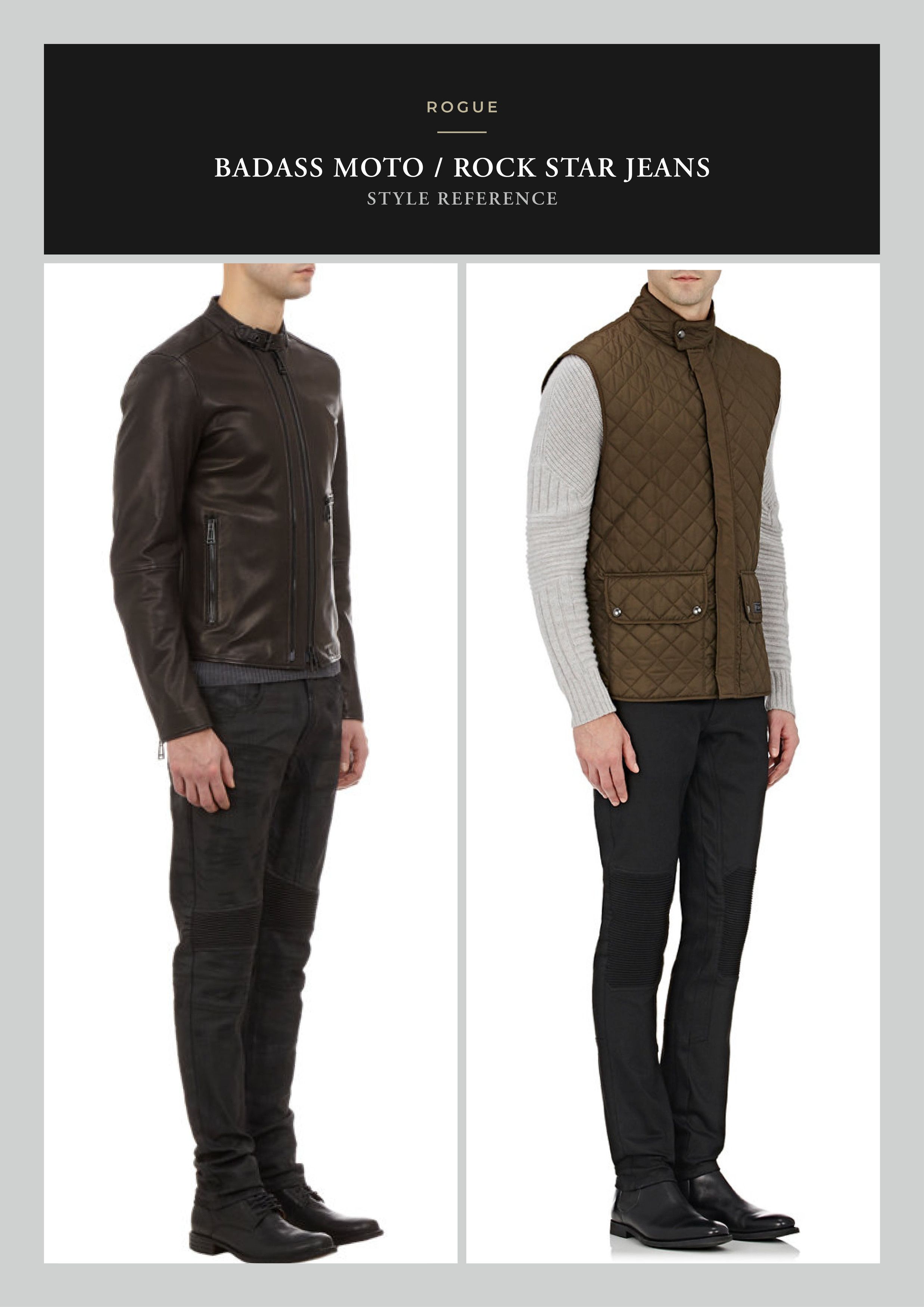 Rogue Effortless Cool Rare ROGUE Moto Pants, Badass Details Size US 32 / EU 48 - 15 Thumbnail