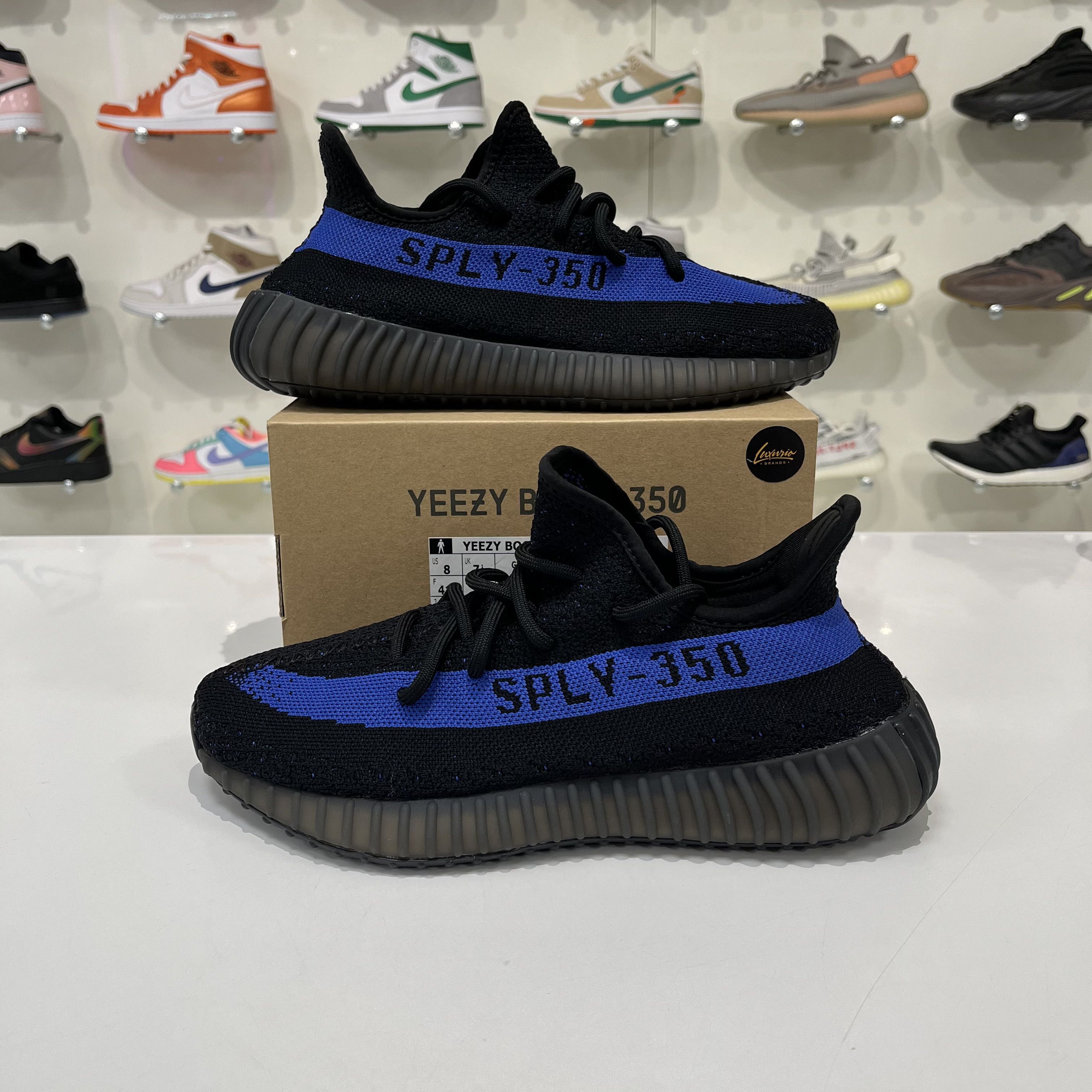 Adidas Adidass Yeezy Boost 350 V2 Dazzling Blue Size US 8 / EU 41 - 1 Thumbnail