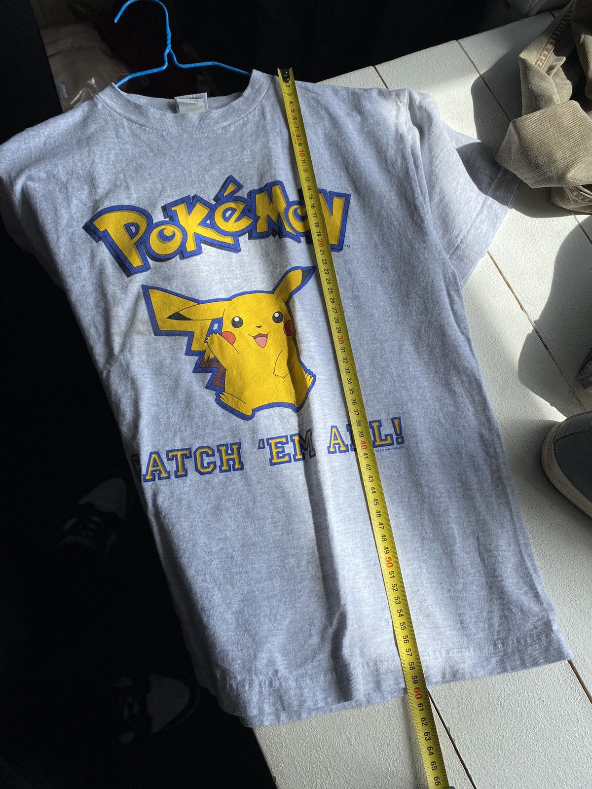 Cartoon Network × Pokemon × Vintage 1999 Pokemon Pikachu Japanese Cartoon Licensed Shirt Mens S Size US S / EU 44-46 / 1 - 11 Thumbnail
