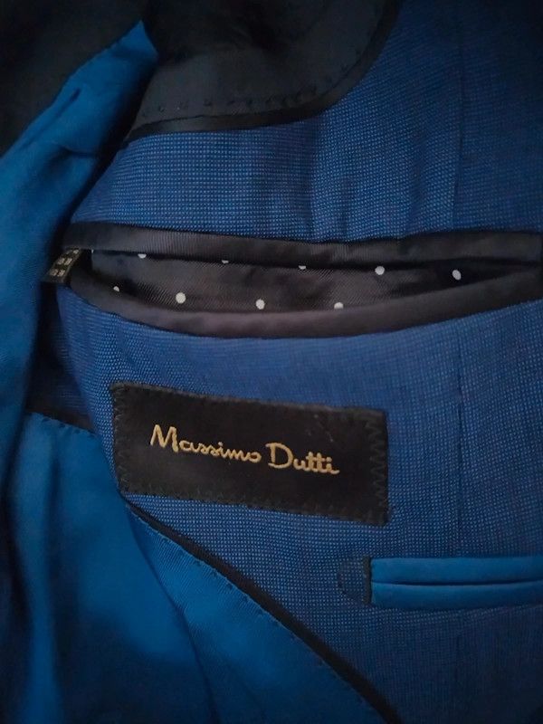 Massimo Dutti Massimo Dutti navy jacket Size US XL / EU 56 / 4 - 2 Thumbnail