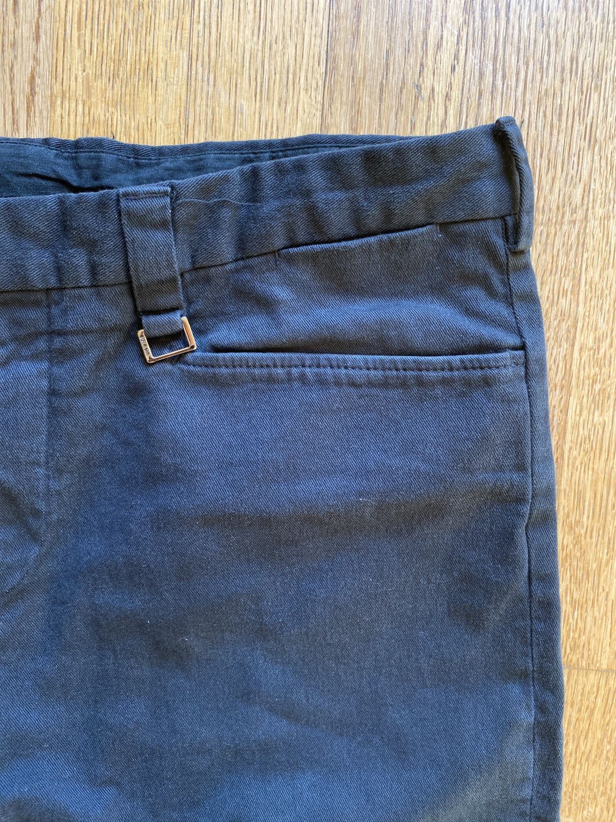 Prada Prada Vintage Chino Pants Black Sz 50 EU Size US 34 / EU 50 - 5 Thumbnail