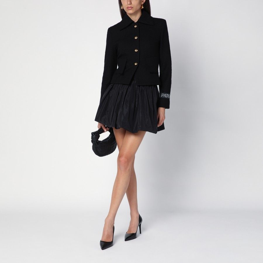 Patou o1d2blof0924 Mini Skirts in Black Size 25" / US 0 / IT 36 - 2 Thumbnail