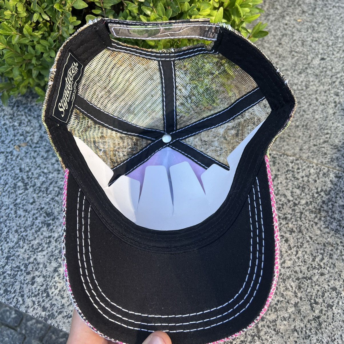 NASCAR Y2K Realtree Ford NASCAR Racing Pink Cap Hat Size ONE SIZE - 5 Thumbnail