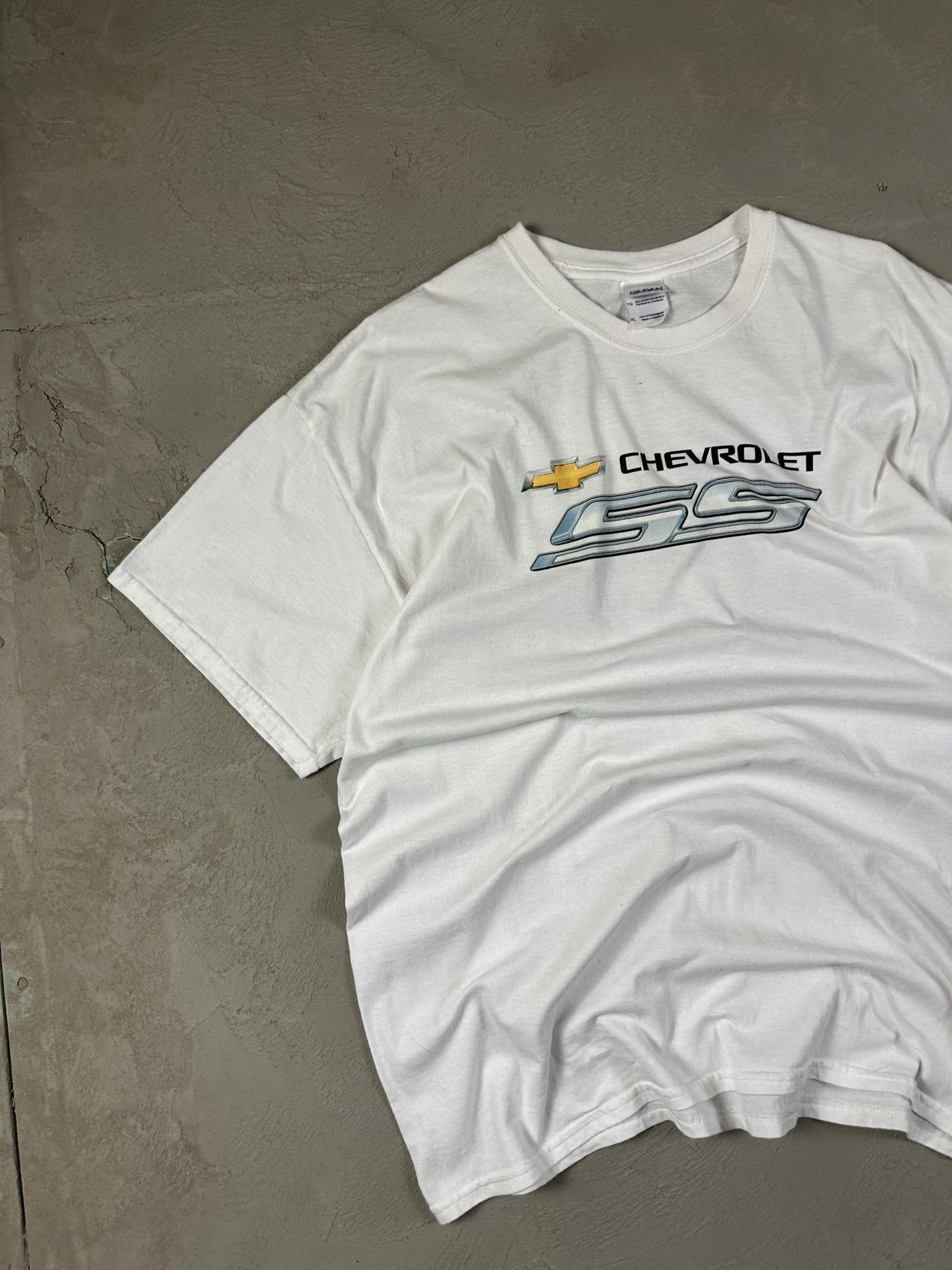 Vintage 00s Vintage Chevrolet 55 Racing T-shirt Hype Size US XL / EU 56 / 4 - 6 Thumbnail