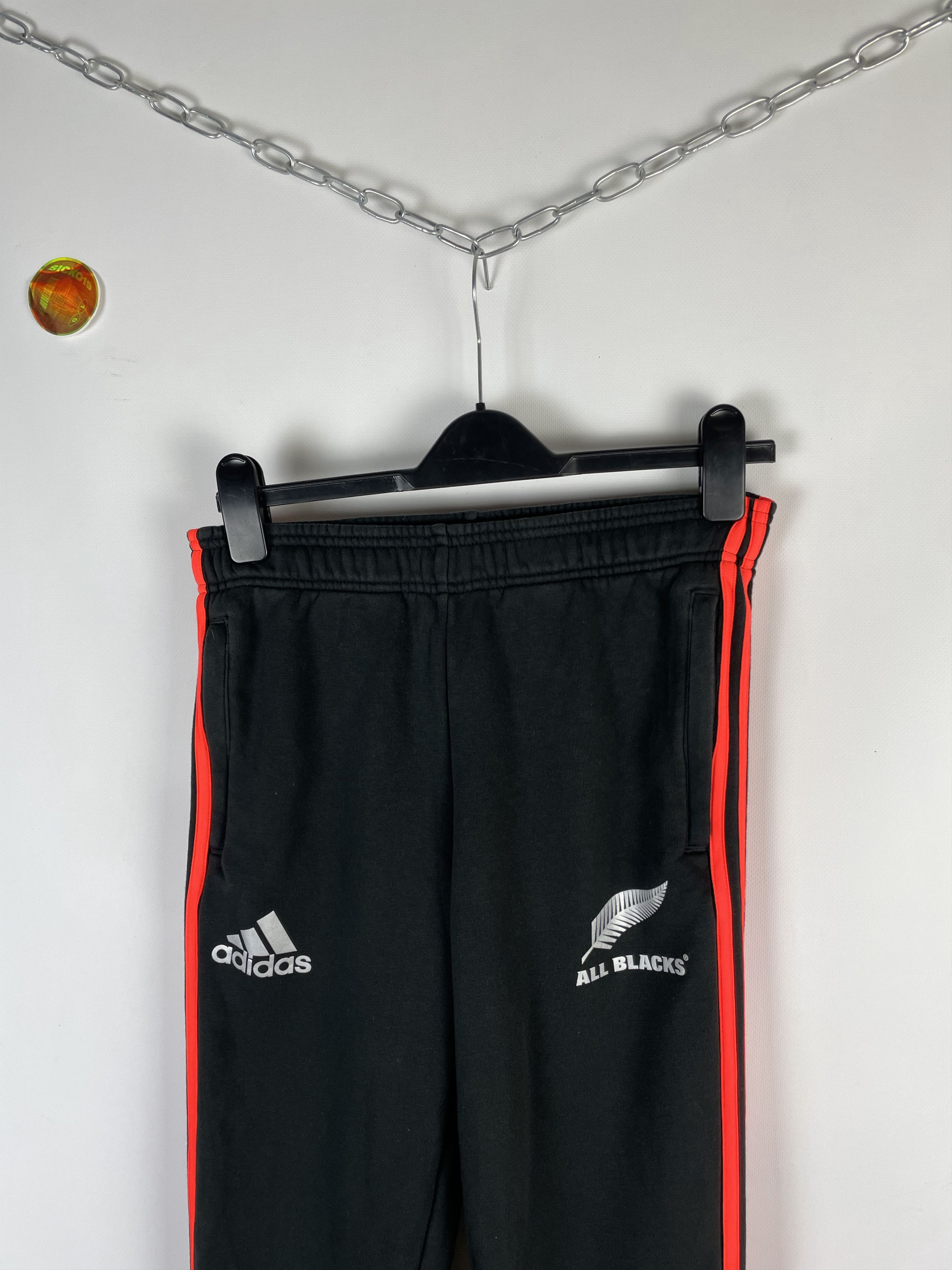 Adidas × Vintage ALL BLACKS RUGBY New Zealand Soccer pants ADIDAS Size US 30 / EU 46 - 3 Thumbnail