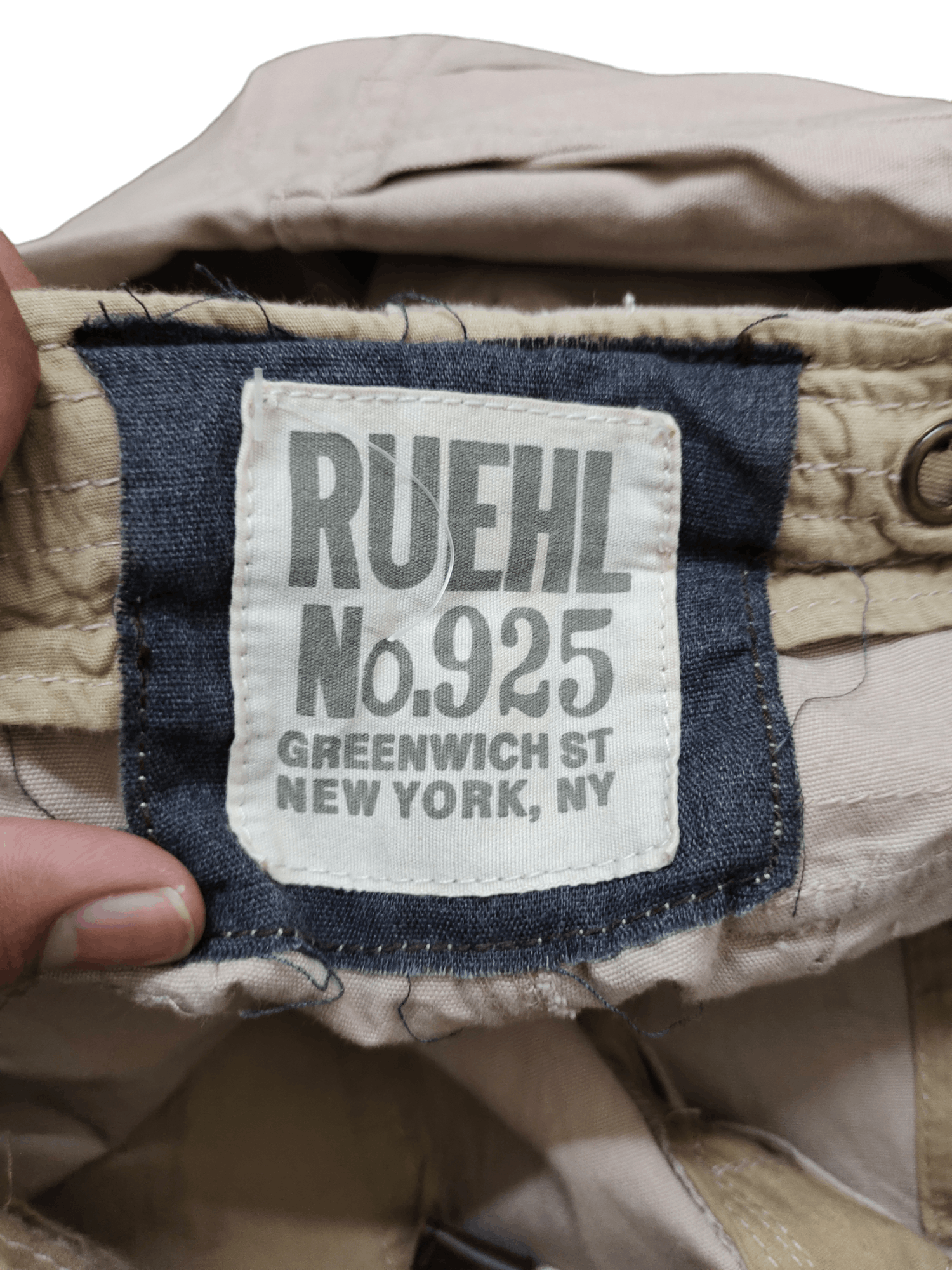 Ruehl No. 925 Baggy Cargo Pants Ruehl No. 925 Wide Leg Naked Pin Up Girls Size US 32 / EU 48 - 16 Thumbnail