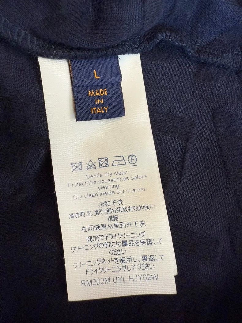 Louis Vuitton Louis Vuitton Monogrammed Short Sleeve Polo Shirt Size US L / EU 52-54 / 3 - 5 Thumbnail