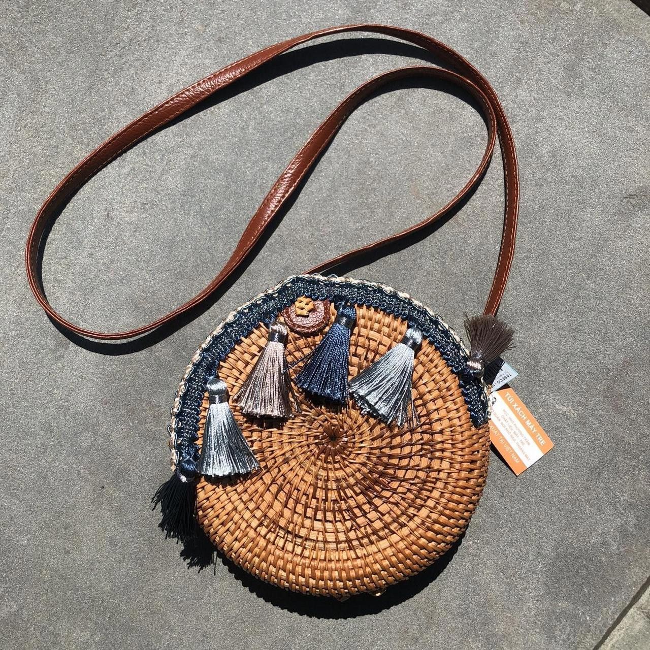 Other Round Woven Cross Body Bag Size ONE SIZE - 1 Thumbnail