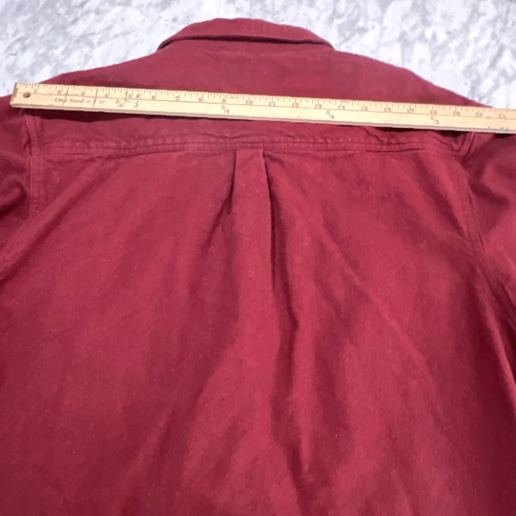 Vintage VINTAGE Field & Stream 1871 Chamois Shirt Men XL Red Long Sleeve Button-Up Shirt Mens Size US XL / EU 56 / 4 - 7 Thumbnail