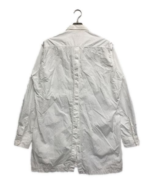 Yohji Yamamoto Yohji Yamamoto pour homme Back Open Chain Stitch Sew Shirt Size US XL / EU 56 / 4 - 2 Thumbnail