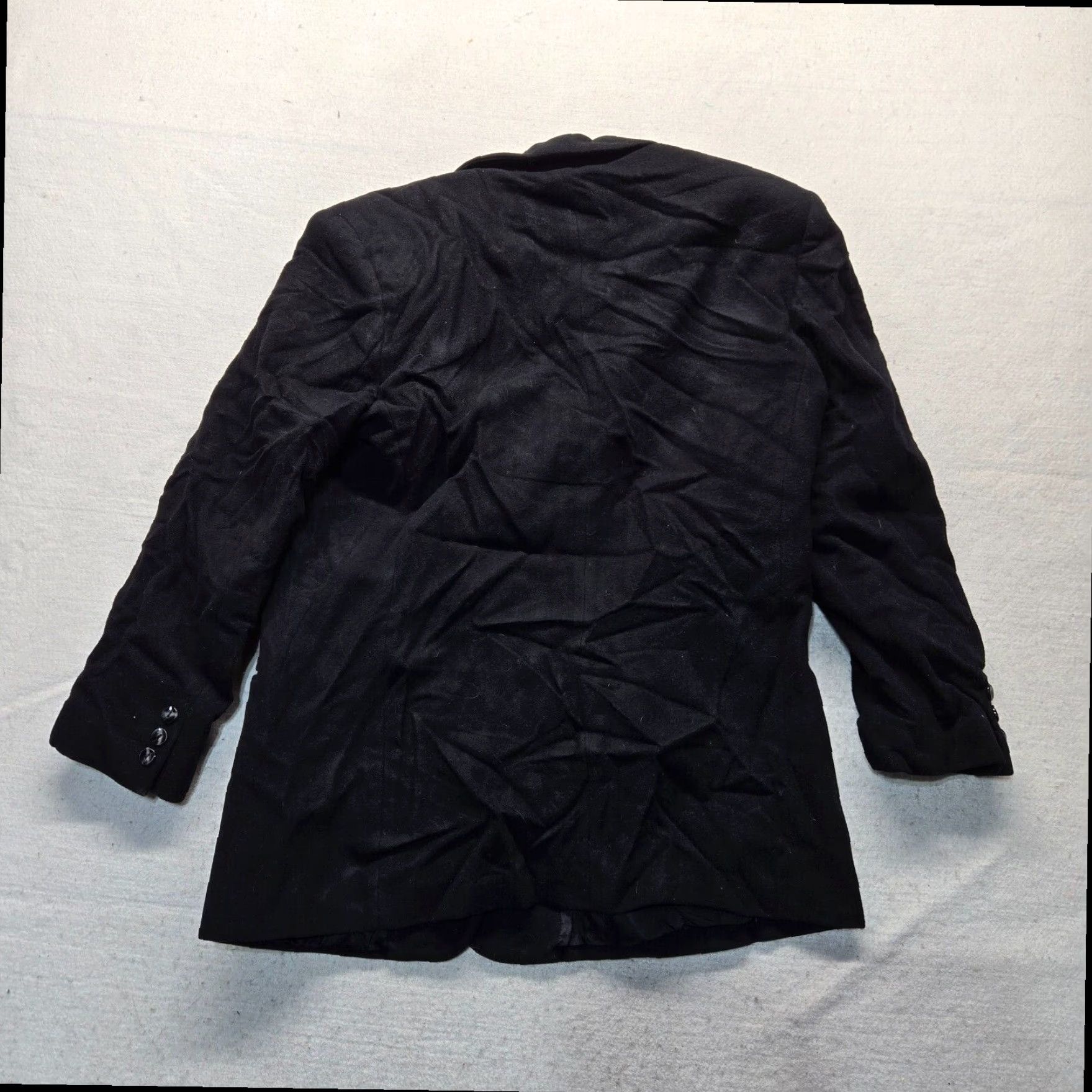 Vintage VINTAGE Rafaella Blazer Jacket Women's Black Wool Coat Size 12 Size XL / US 12-14 / IT 48-50 - 7 Thumbnail