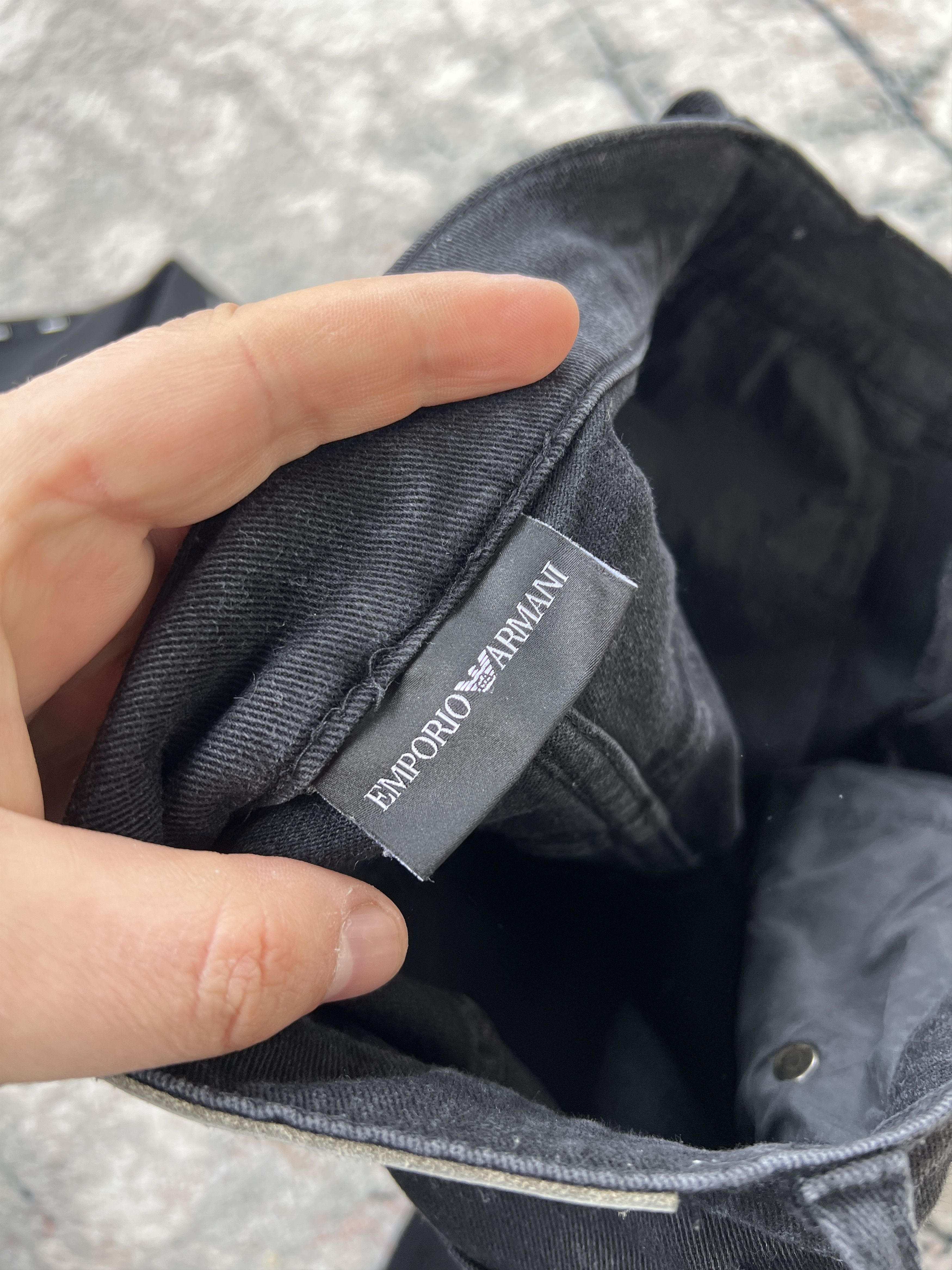 Emporio Armani Emporio Armani Jeans Metal Logo Size 28" / US 6 / IT 42 - 7 Thumbnail
