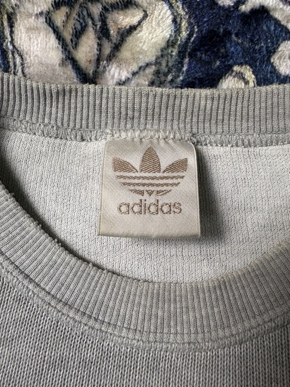 Adidas Vintage 80s/ 90s Baggy Adidas Trefoil Crewneck Sweatshirts Size US M / EU 48-50 / 2 - 3 Thumbnail