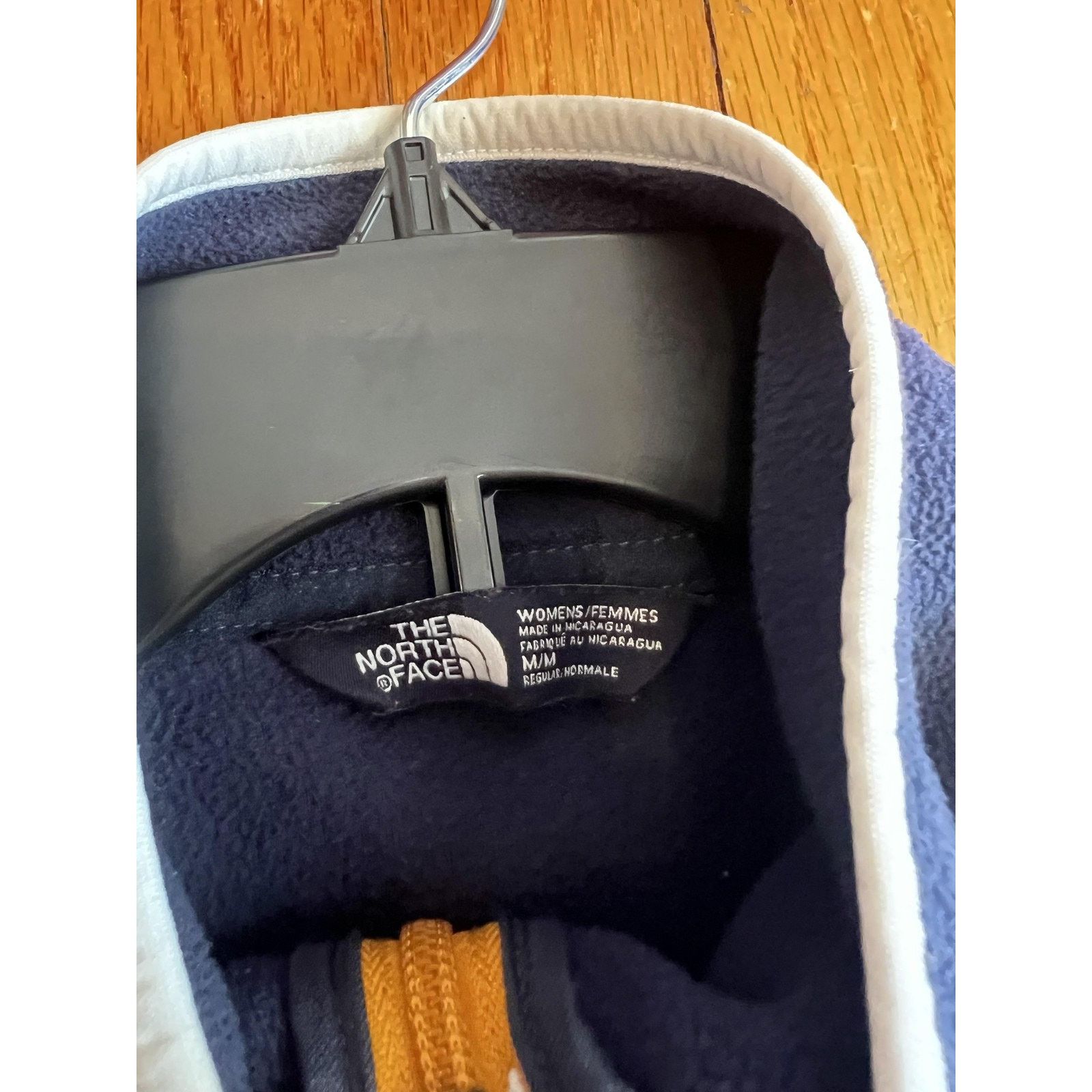 The North Face The North Face Jacket Medium Blue White Fleece Full Zip Size M / US 6-8 / IT 42-44 - 4 Thumbnail