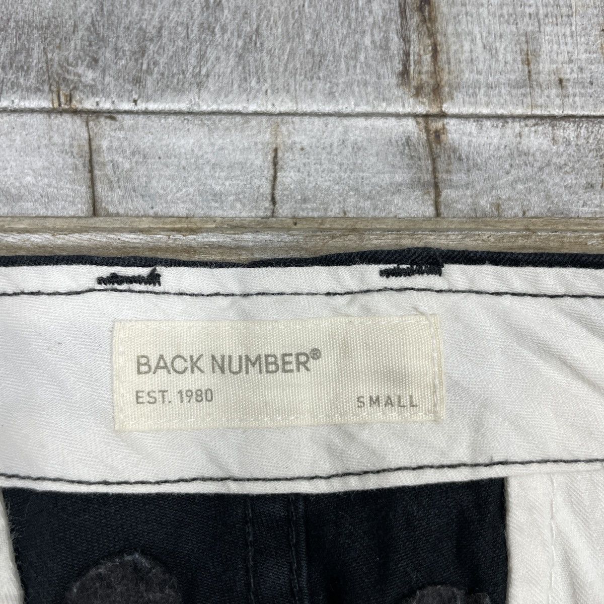 Japanese Brand × Vintage Vintage Back Number Black Cargo Pants Size US 30 / EU 46 - 10 Thumbnail