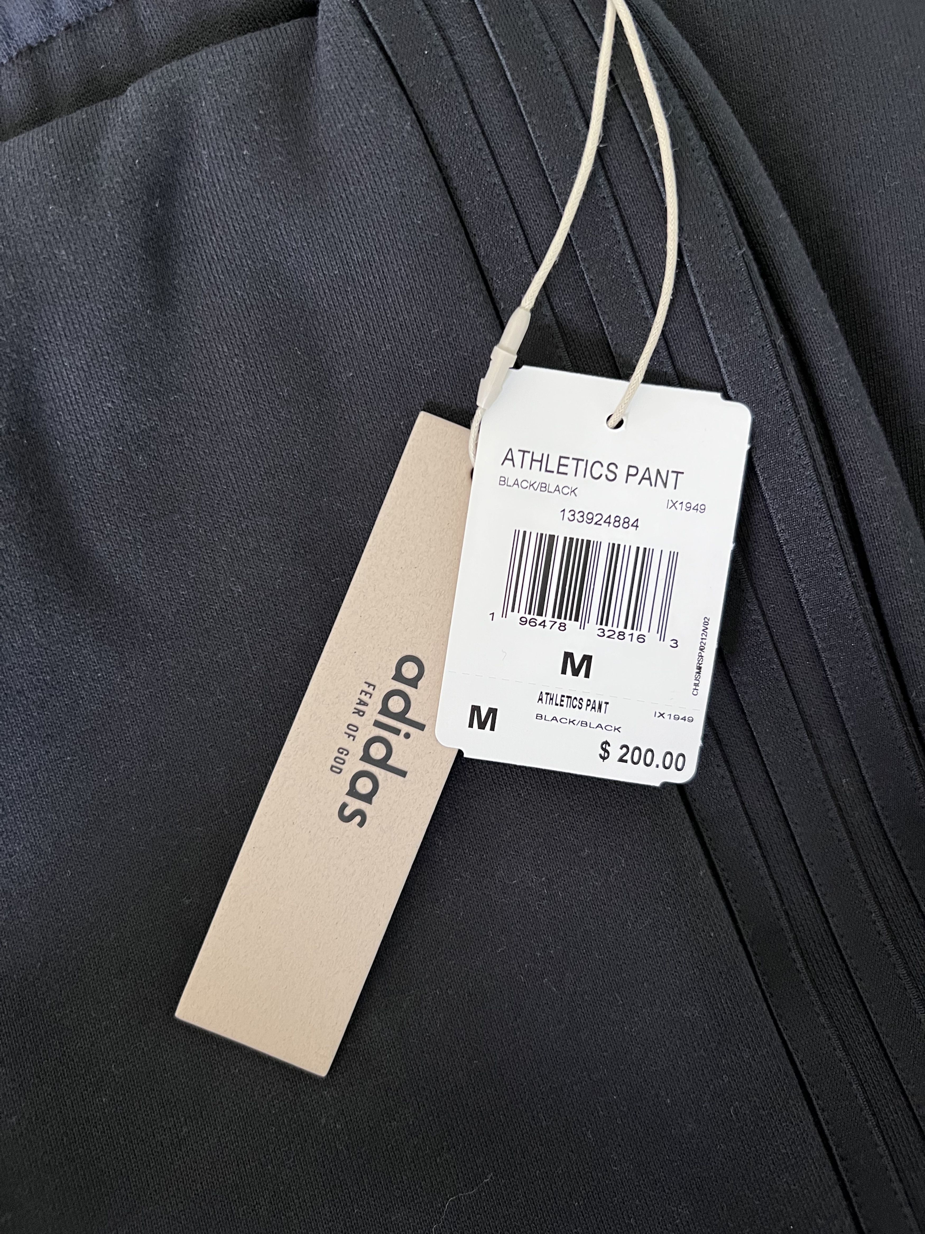 Adidas × Fear of God Adidas Fear of God Athletics Heavy Fleece Sweatpants Black Size US 32 / EU 48 - 7 Thumbnail