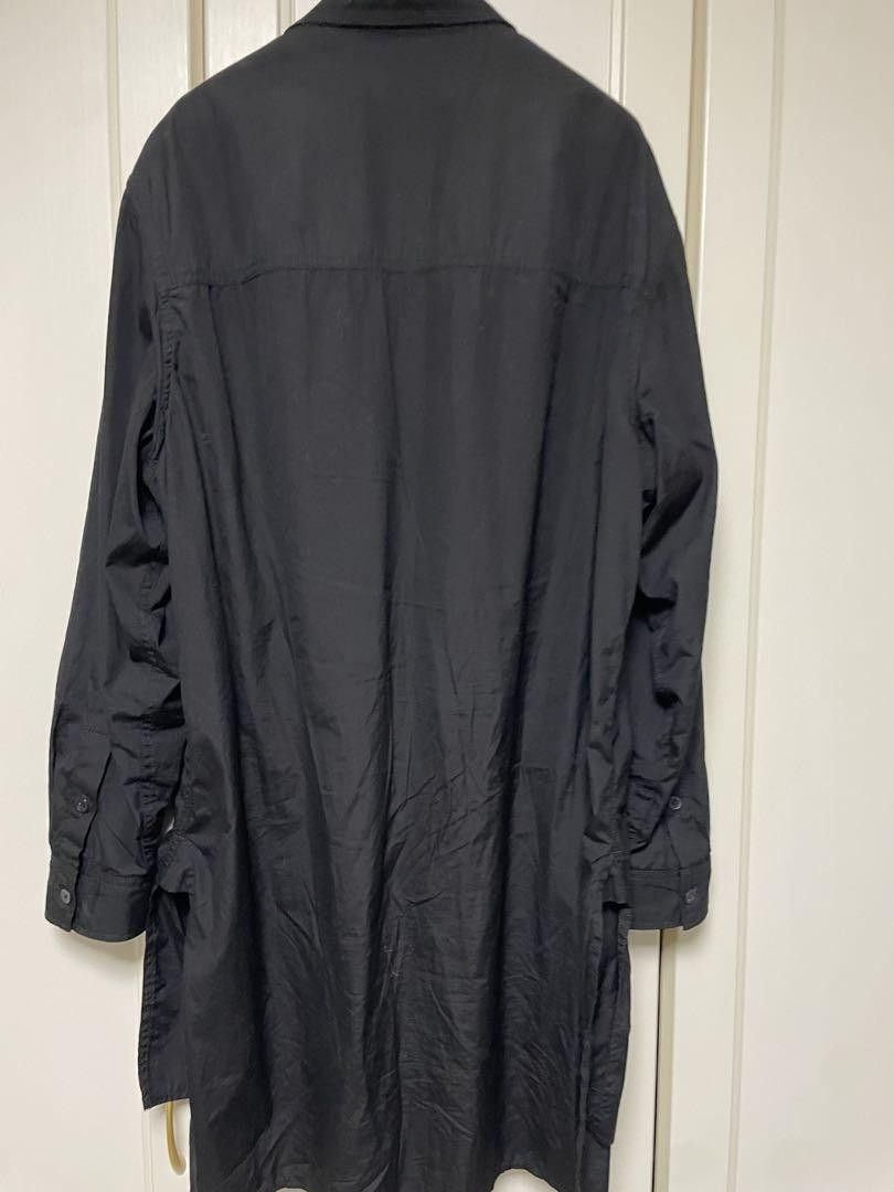 Yohji Yamamoto POUR HOMME 24aw BROAD CHAIN STITCH BLOUSE WITH CLOTH Size US M / EU 48-50 / 2 - 4 Thumbnail