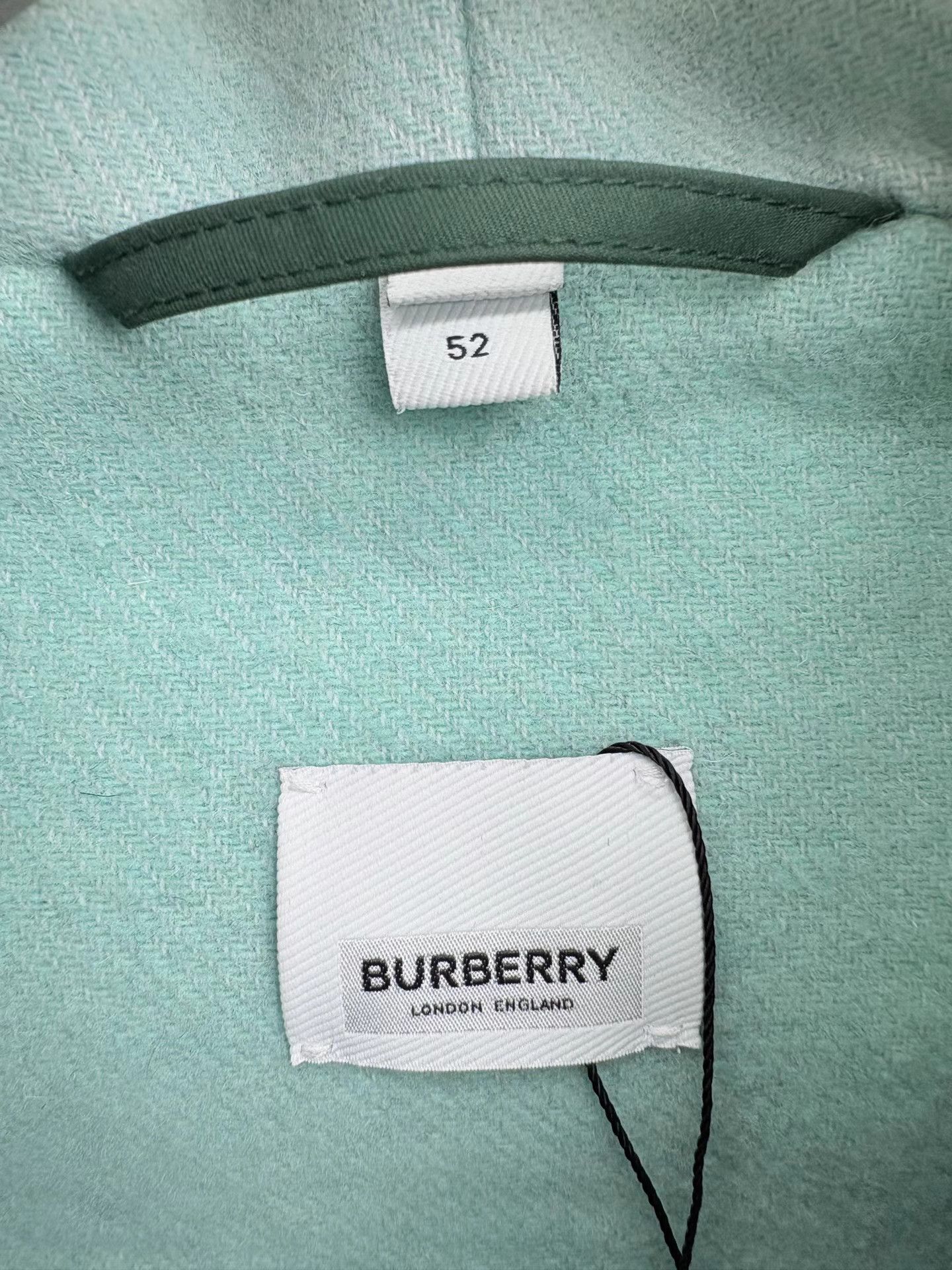 Burberry BURBERRY New Striped Toggle Coat Size US L / EU 52-54 / 3 - 5 Thumbnail