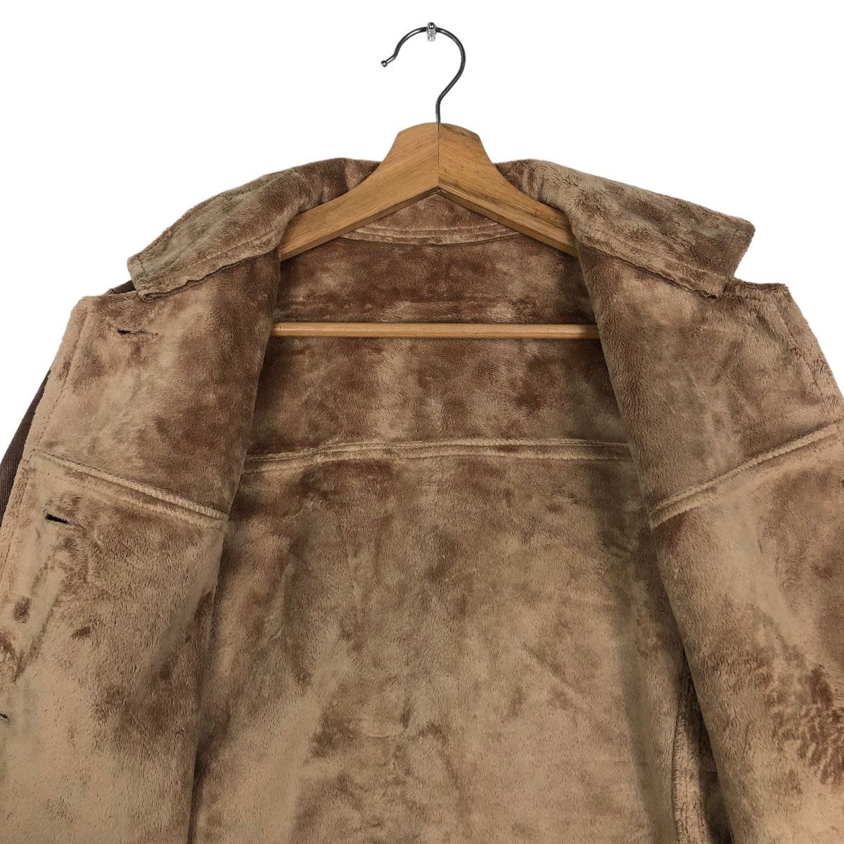 Japanese Brand 🔥90’s Shearling Mink Fur Jacket Issey Miyake Japan Design Size US L / EU 52-54 / 3 - 10 Thumbnail