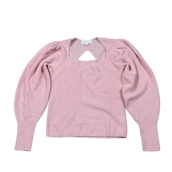Other EUC Design History Women's Sz M Sweetheart Cashmere Sweater Size M / US 6-8 / IT 42-44 - 3 Thumbnail