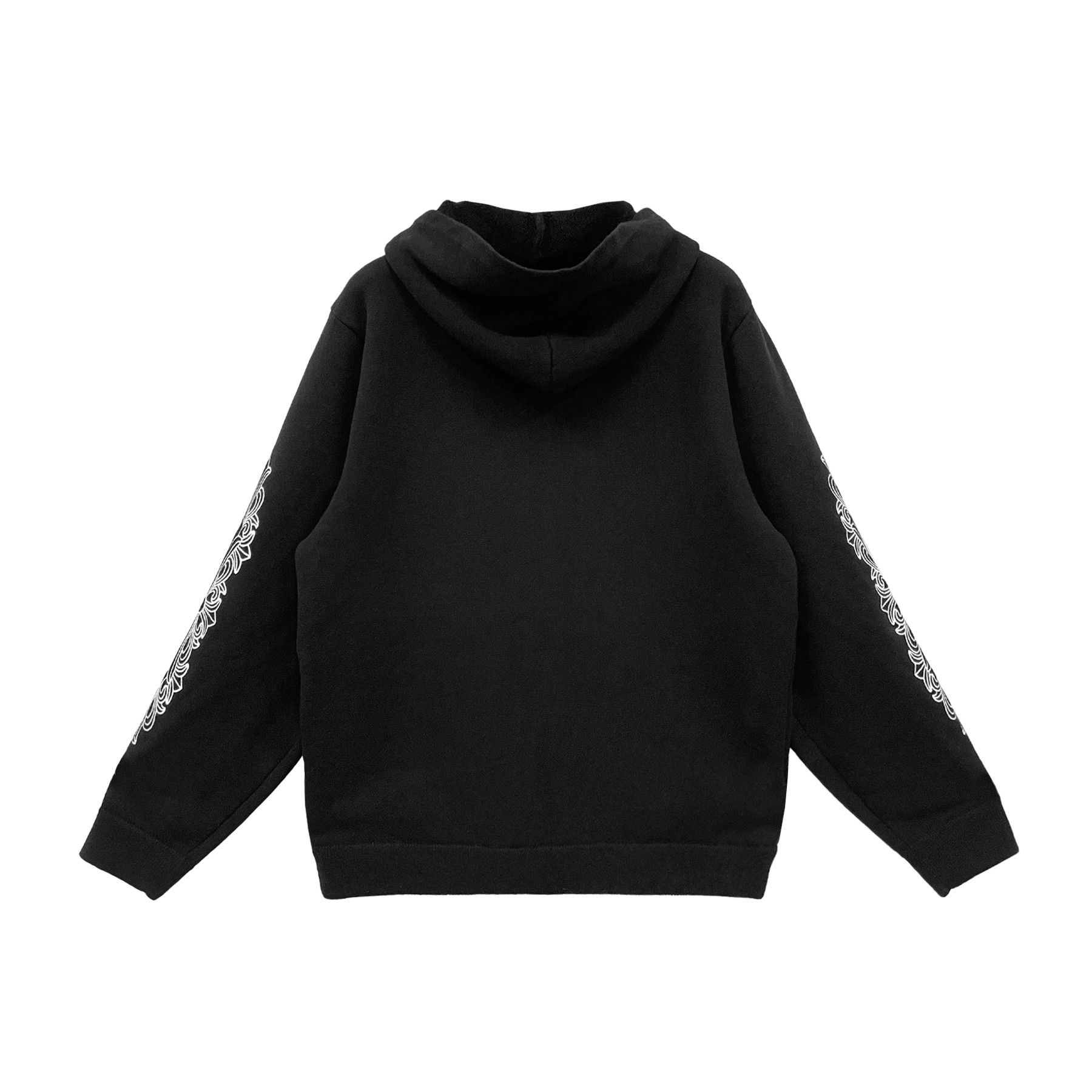 Chrome Hearts Chrome Hearts Cashmere Embroidered Floral Sleeve Hoodie Size S / US 4 / IT 40 - 2 Thumbnail