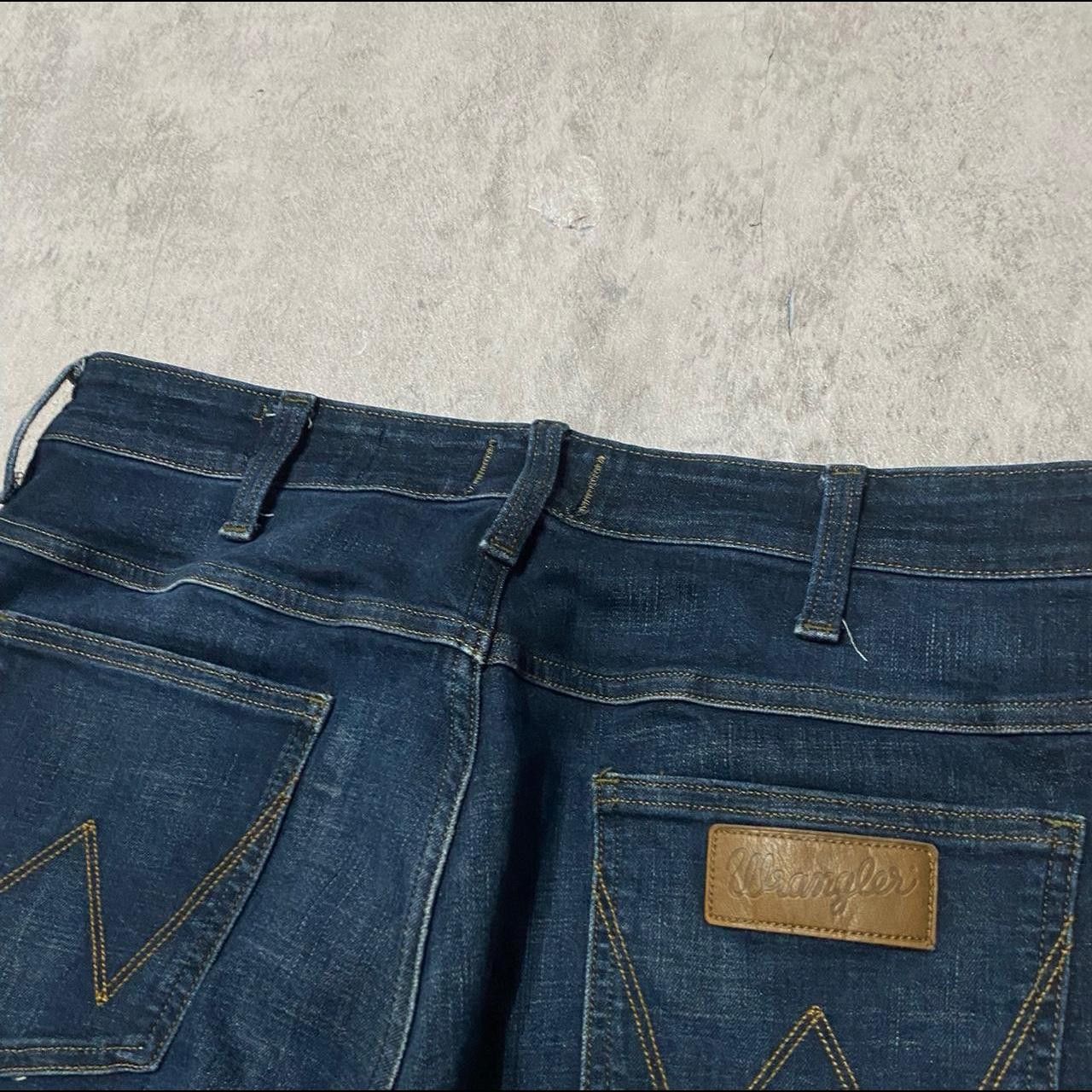 Wrangler Wrangler men's blue denim jeans #denim Size US 34 / EU 50 - 6 Thumbnail