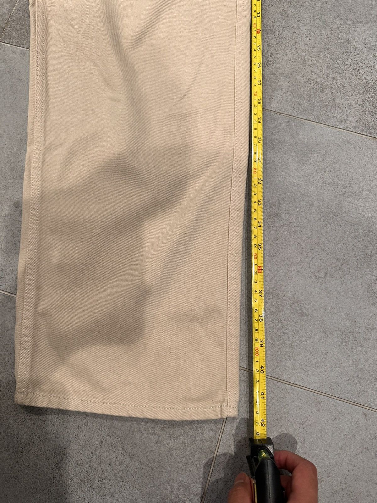 Uniqlo Uniqlo Wide Leg Denim Pants Size US 31 - 5 Thumbnail