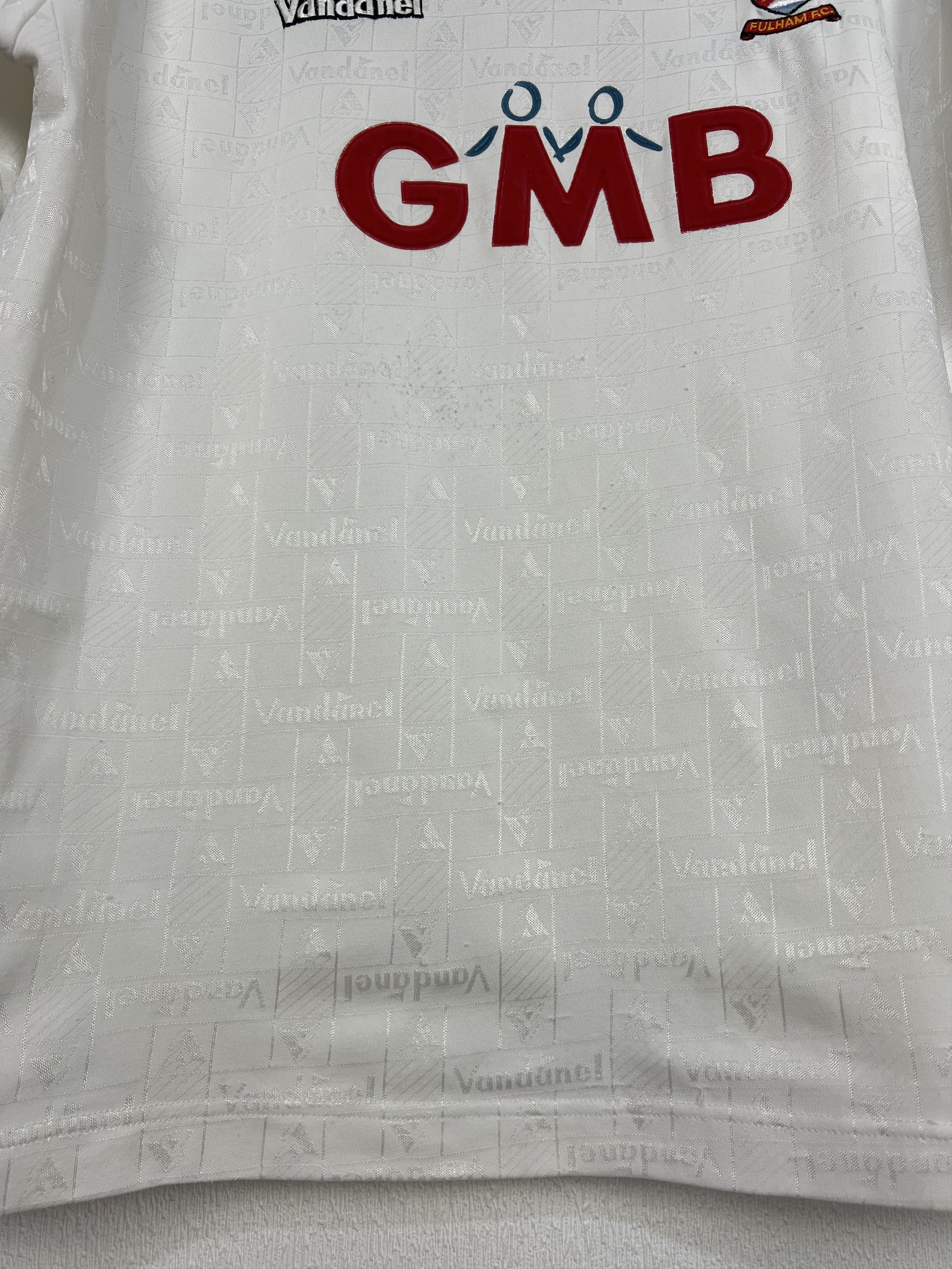 Vintage Fulham Home football shirt 1994 Soccer Jersey Mens White Size US XL / EU 56 / 4 - 6 Thumbnail