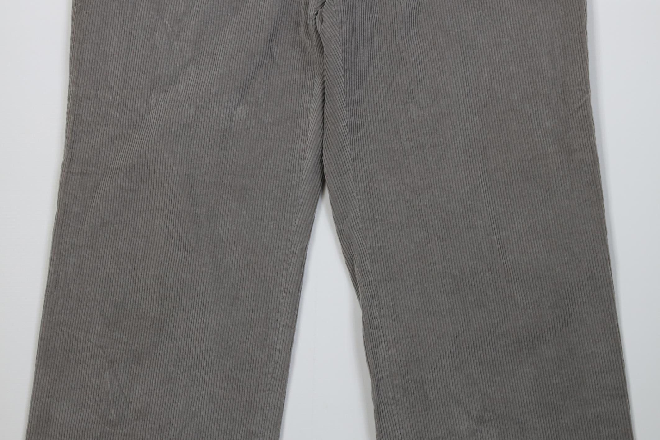 Vintage Vintage 70s Streetwear Wide Leg Corduroy Chino Pants USA Size US 32 / EU 48 - 3 Thumbnail