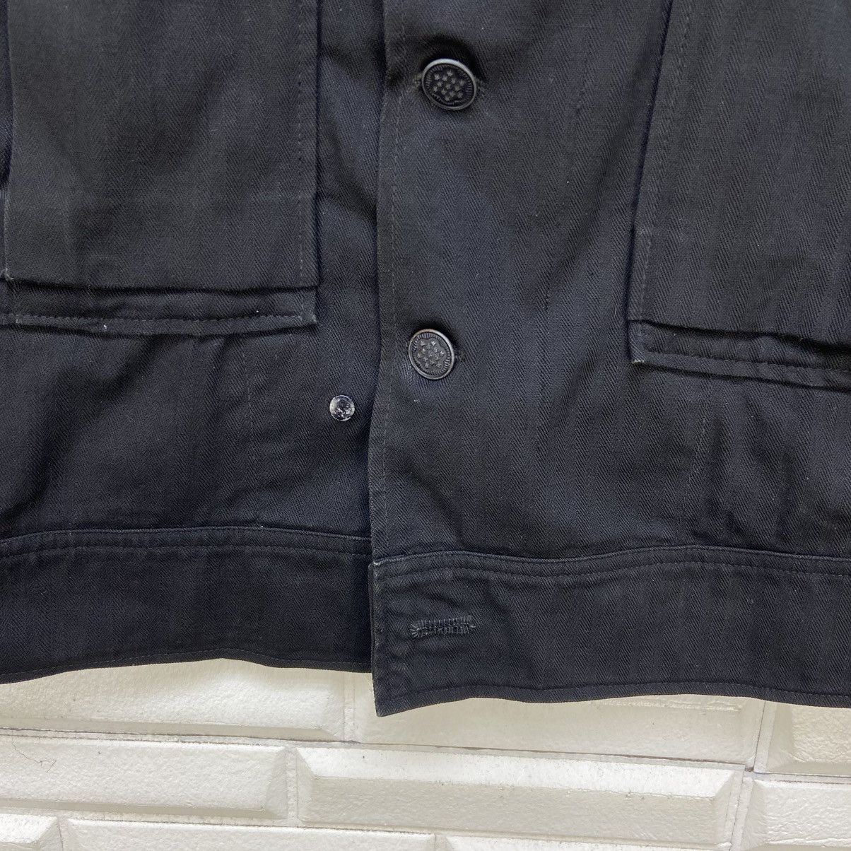 Vintage Vintage 13 stars Herringbone Twill Army Military Fashion Size US S / EU 44-46 / 1 - 13 Thumbnail