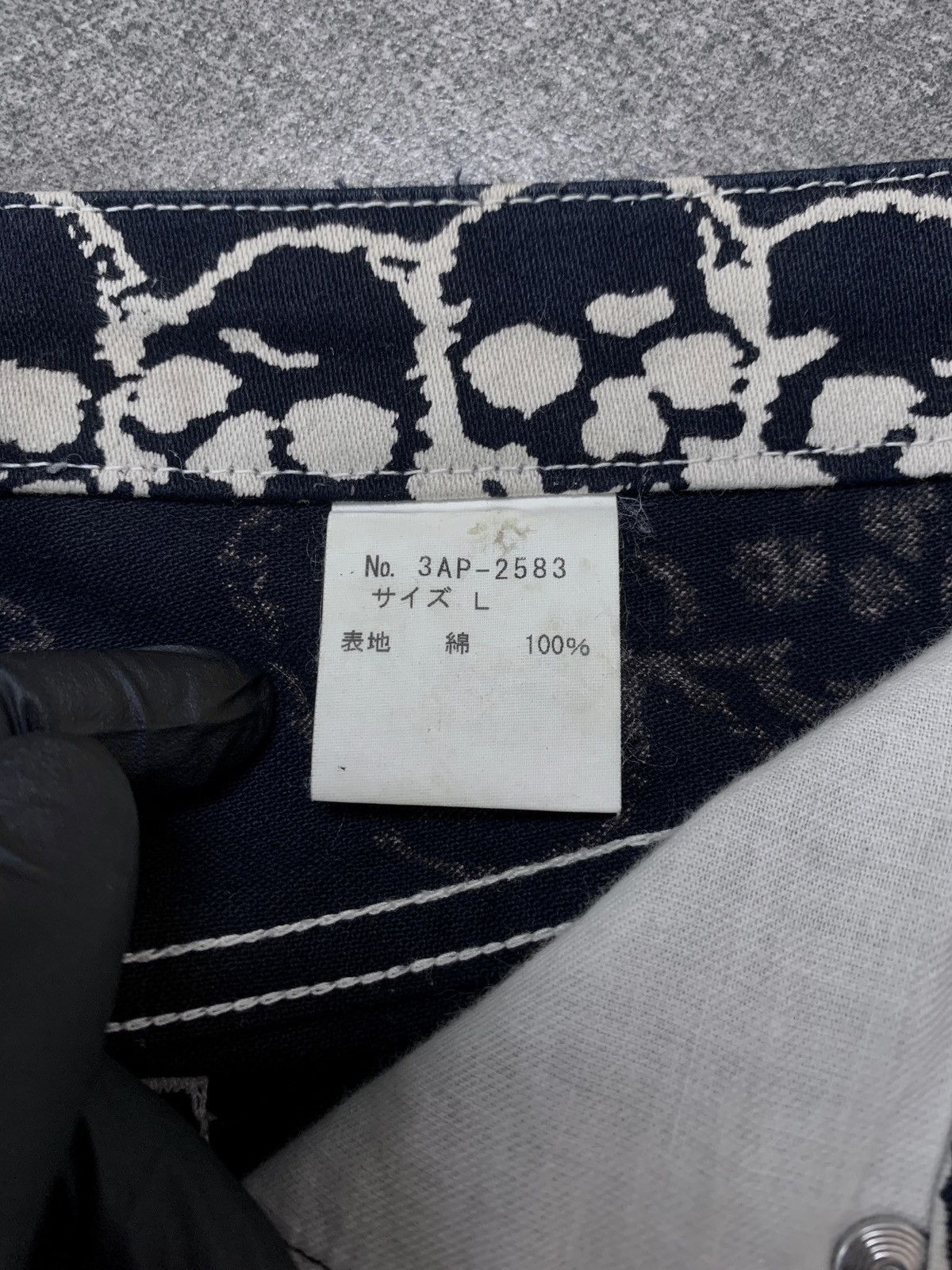 Hysteric Glamour 90s Skull Printed Denim Pants Size US 30 / EU 46 - 6 Thumbnail