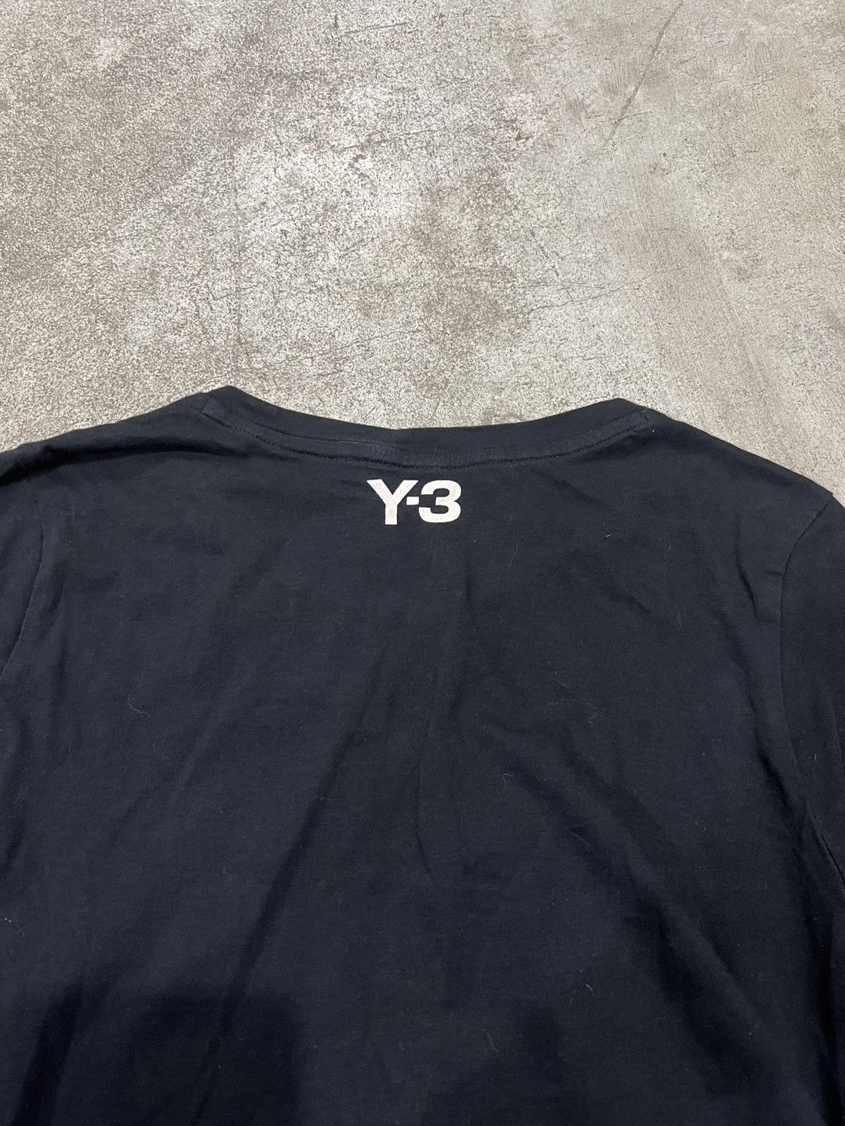 Y-3 Yohji Yamamoto Y-3 Fitted Abstract Design Longsleeve Top Size US S / EU 44-46 / 1 - 3 Thumbnail