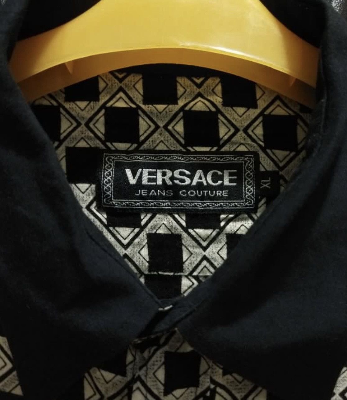 Versace × Versace Jeans Couture × Vintage Vintage Versace Jeans Patern Shirt Size US M / EU 48-50 / 2 - 2 Thumbnail