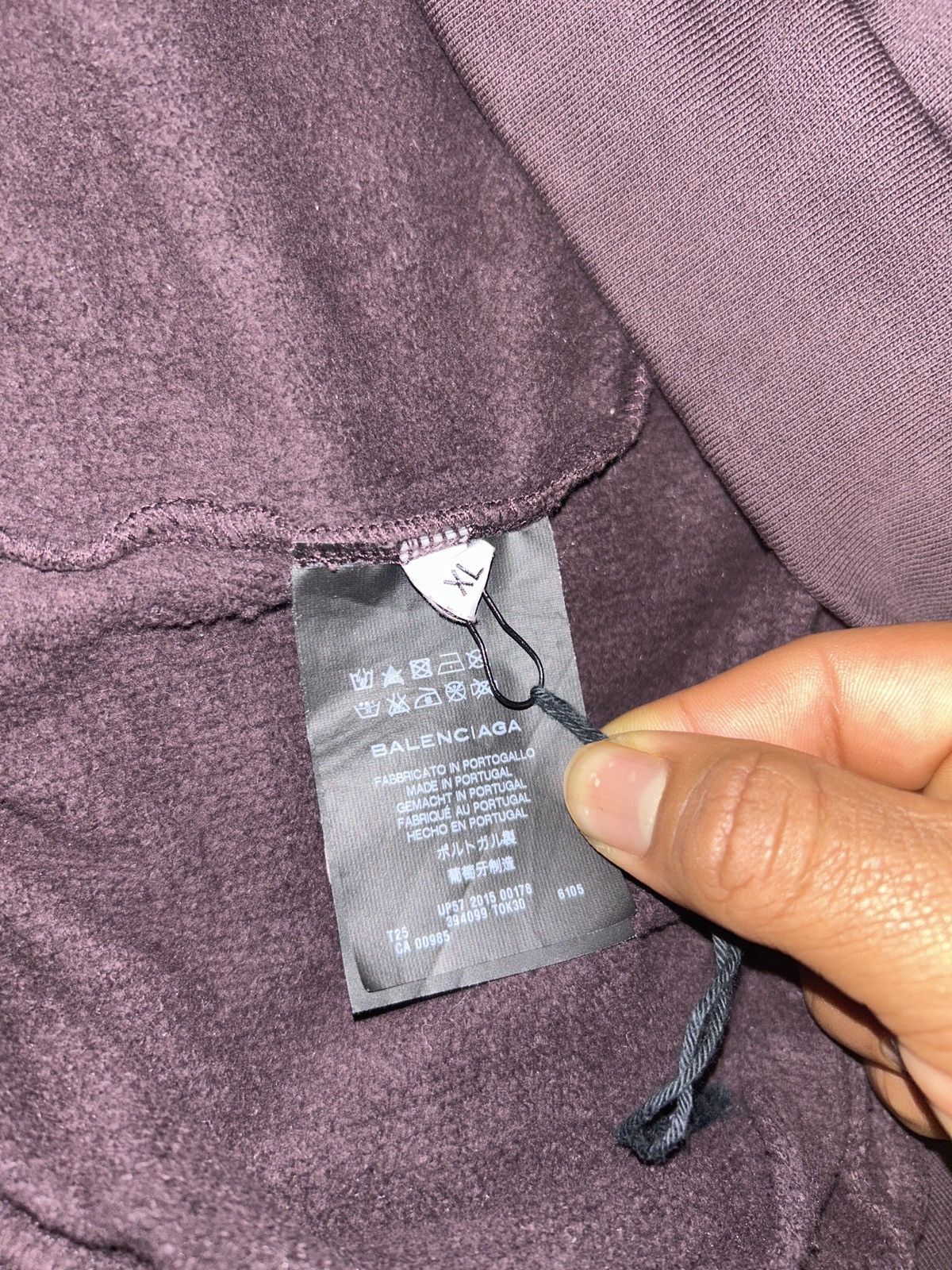 Balenciaga Balenciaga FW15 Hoodie Size US XL / EU 56 / 4 - 8 Thumbnail