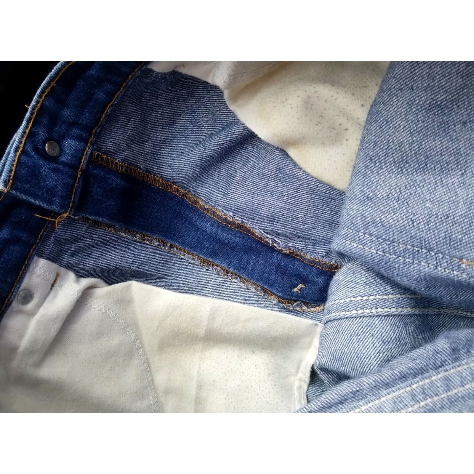 Levi's VINTAGE Levi's 517 Jeans 38x32 Orange Tab USA Made In USA Denim Bootcut 80s Mens Blue 5-Pocket Distressed Size US 38 / EU 54 - 5 Thumbnail
