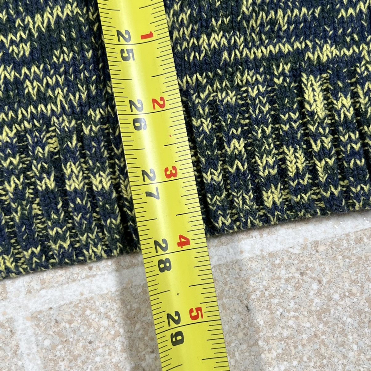 Levi's Levi's Knit Pullover Sweatshirt Crewneck Sz M Yellow Blue Size US M / EU 48-50 / 2 - 7 Thumbnail