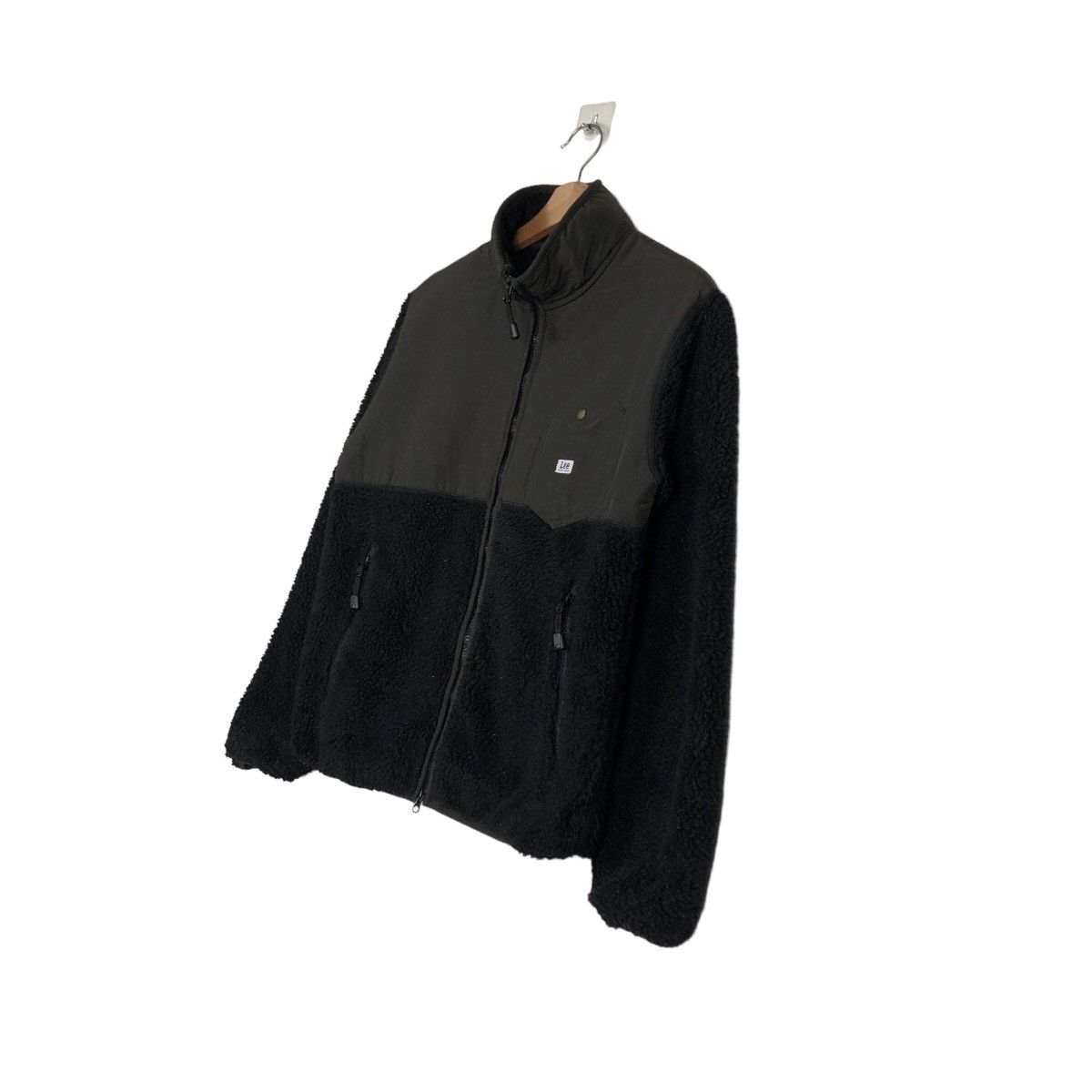 Japanese Brand 🔥Vintage Zipper Jacket Lee Union Made Fleece Sherpa Size US S / EU 44-46 / 1 - 2 Thumbnail