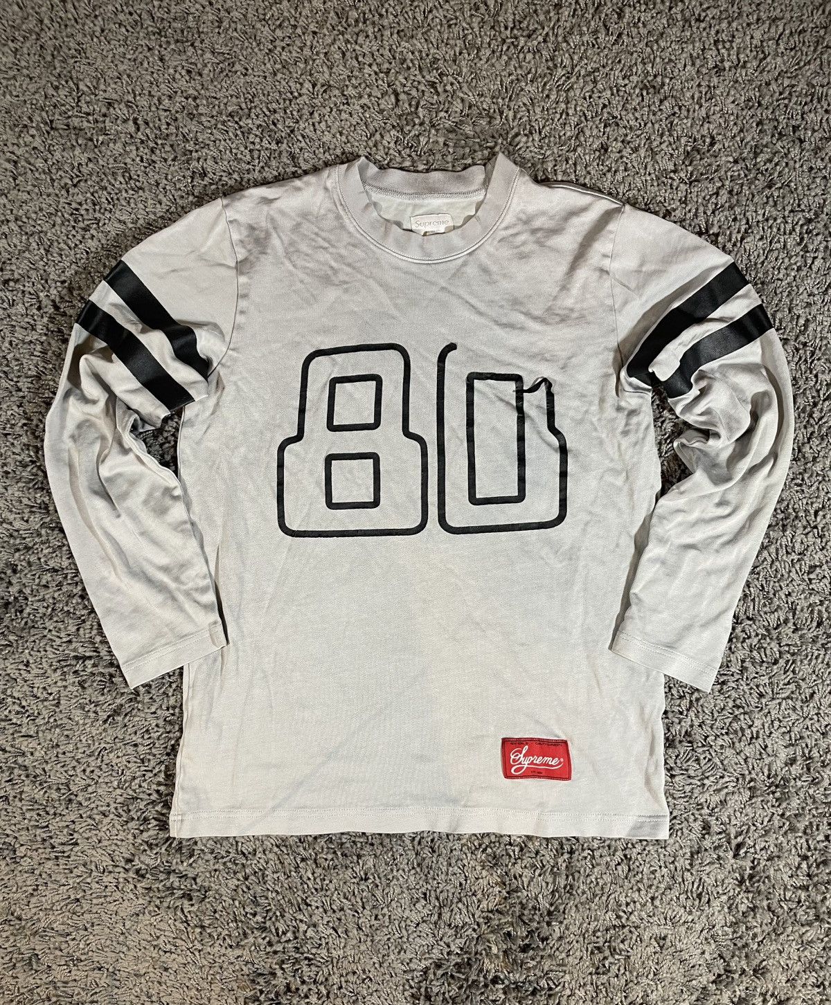 Supreme 2013FW Supreme Digi Football Logo 80 Top L/S T-shirt Size US M / EU 48-50 / 2 - 3 Thumbnail