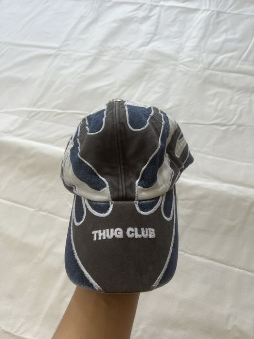 Streetwear THUG CLUB CHOPPER FLAME STUD CAP | Grailed