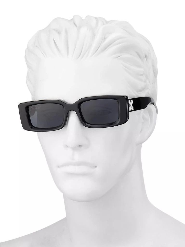Off-White os11x0825 Size: OS / Arthur 51MM Rectangular Sunglasses Size ONE SIZE - 4 Thumbnail