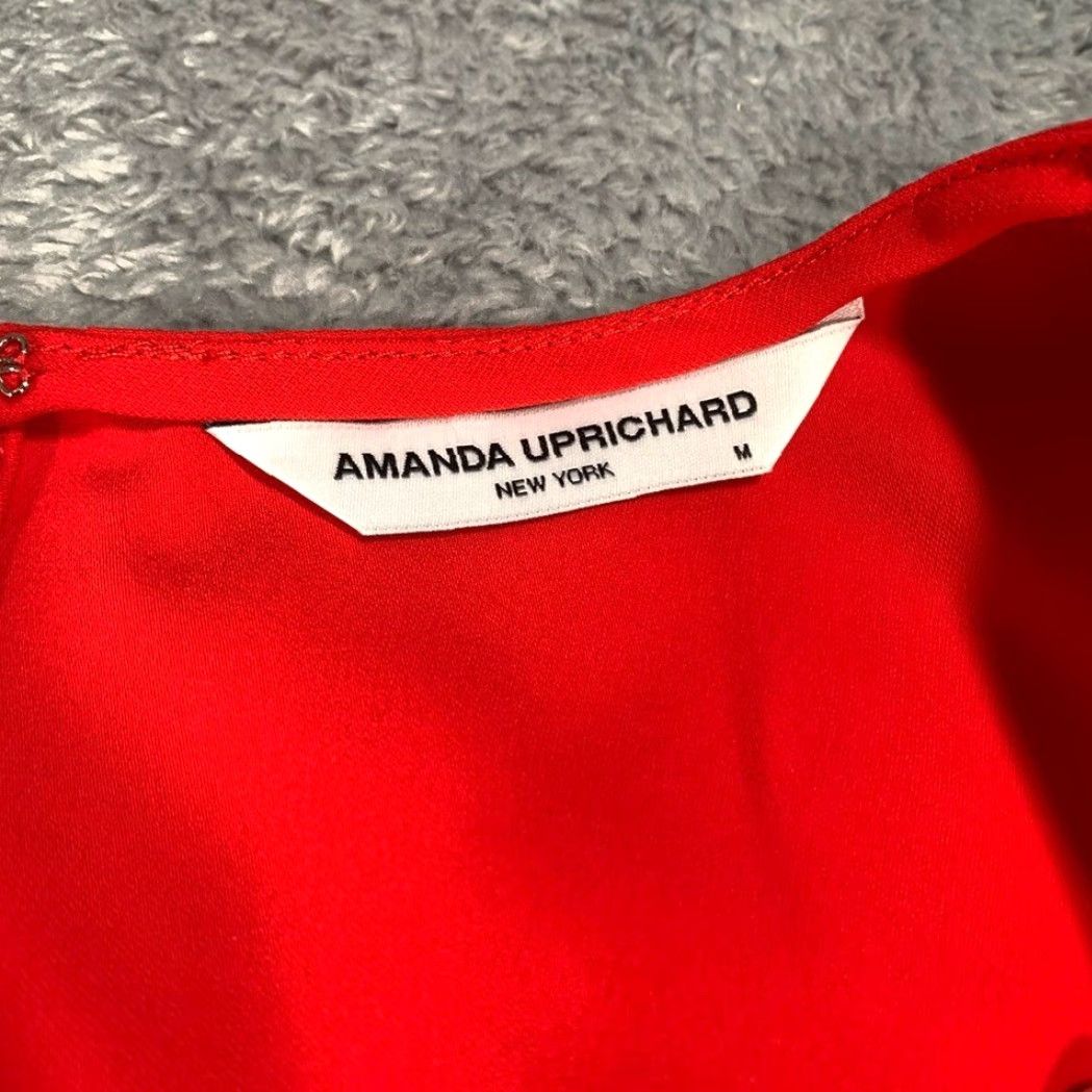 Amanda Uprichard **Amanda Uprichard Red Midi Dress** User: **Amanda Uprichard Red Midi Dress** M Size M / US 6-8 / IT 42-44 - 5 Thumbnail
