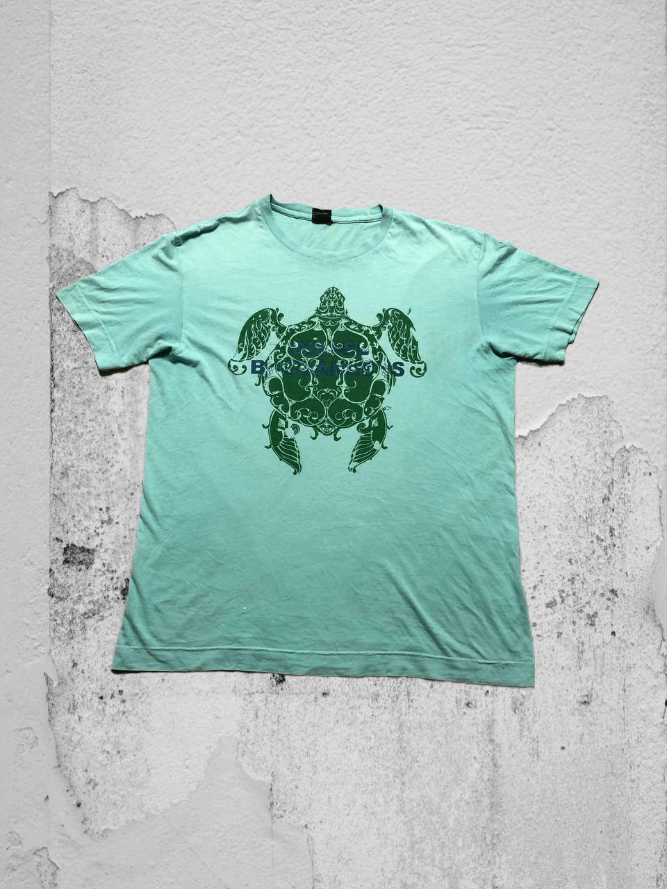 Diesel T-Shirt green Diesel big print center Streetwear Y2K Vintage Size US XL / EU 56 / 4 - 1 Thumbnail